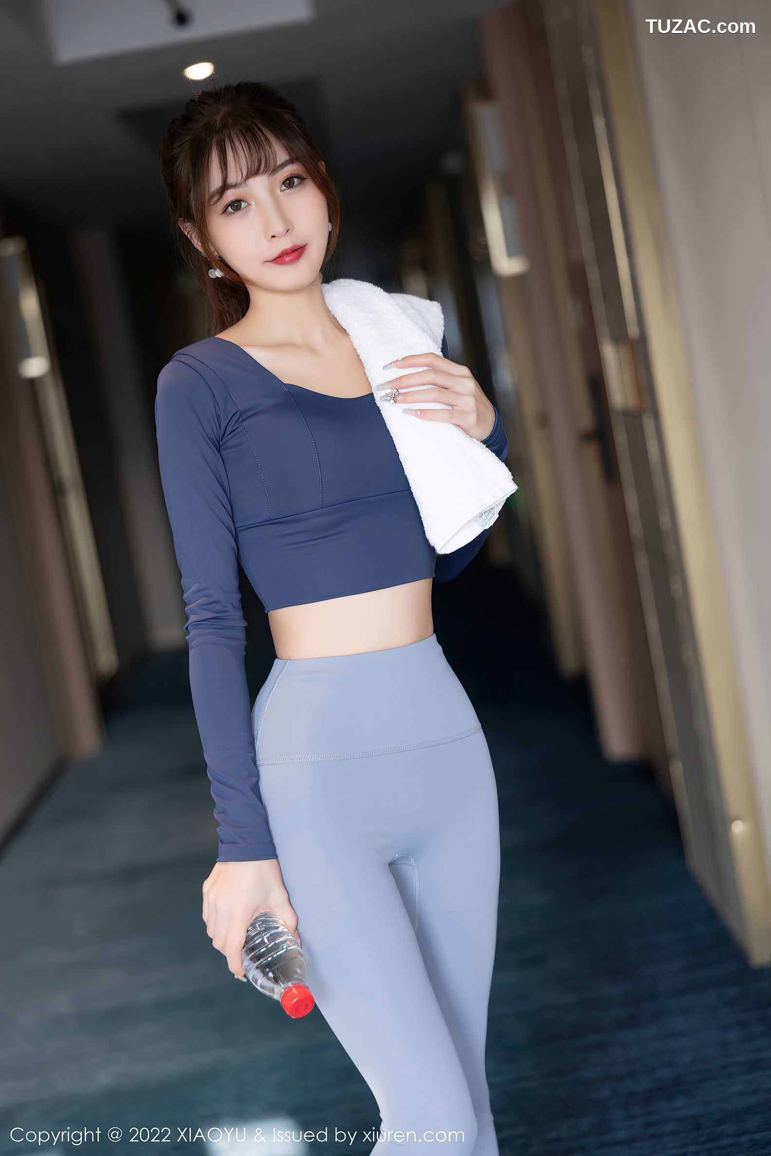 XiaoYu语画界-755-林星阑-运动装米色内衣超薄肉丝-2022.04.12