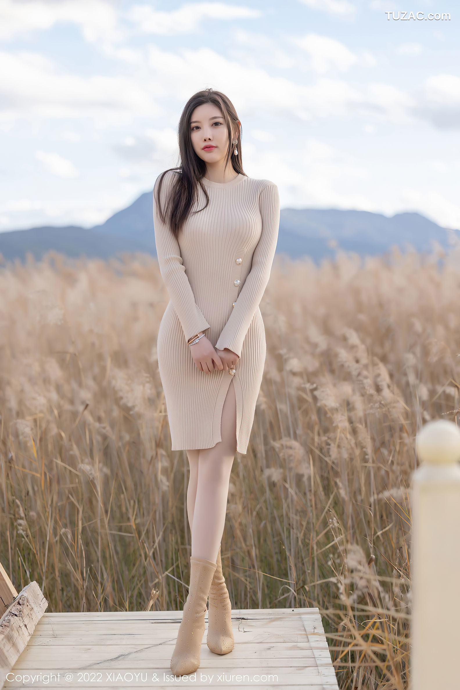 XiaoYu语画界-796-杨晨晨Yome-丽江心愿旅拍室内紫色轻透蕾丝内衣-2022.06.10