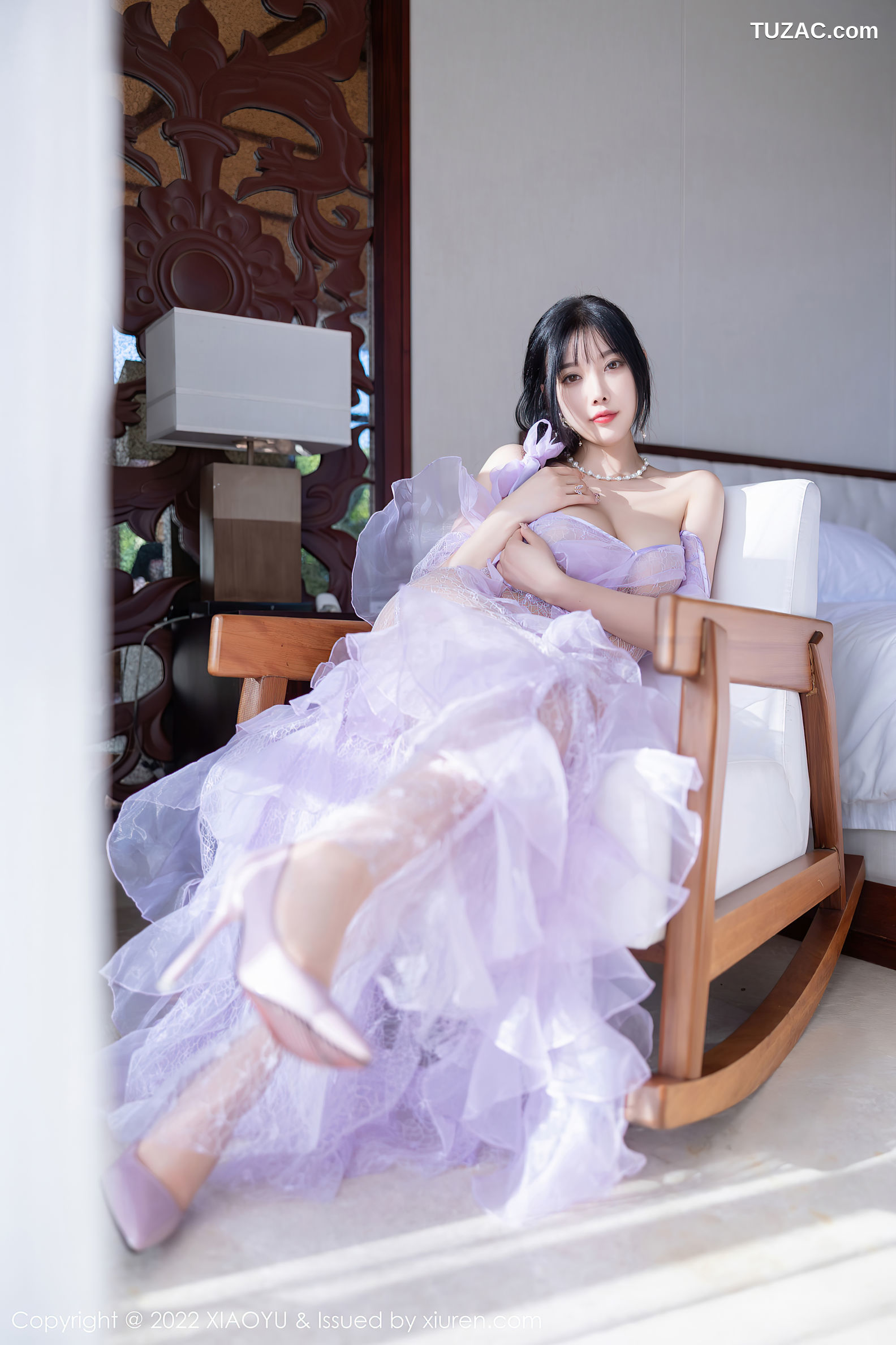 XiaoYu语画界-816-杨晨晨Yome-海南旅拍户外泳池轻透长裙-2022.07.08