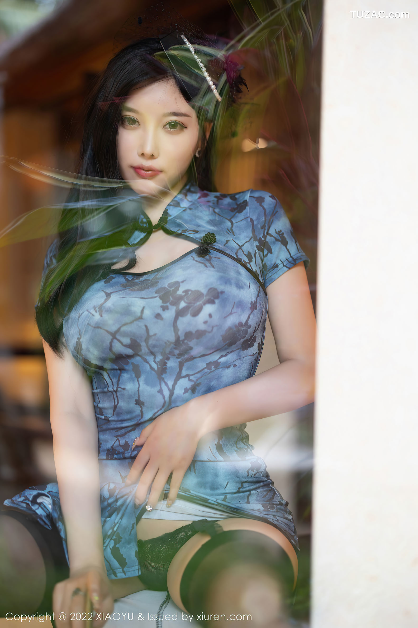 XiaoYu语画界-826-杨晨晨Yome-心愿旅拍性感旗袍黑丝-2022.07.22