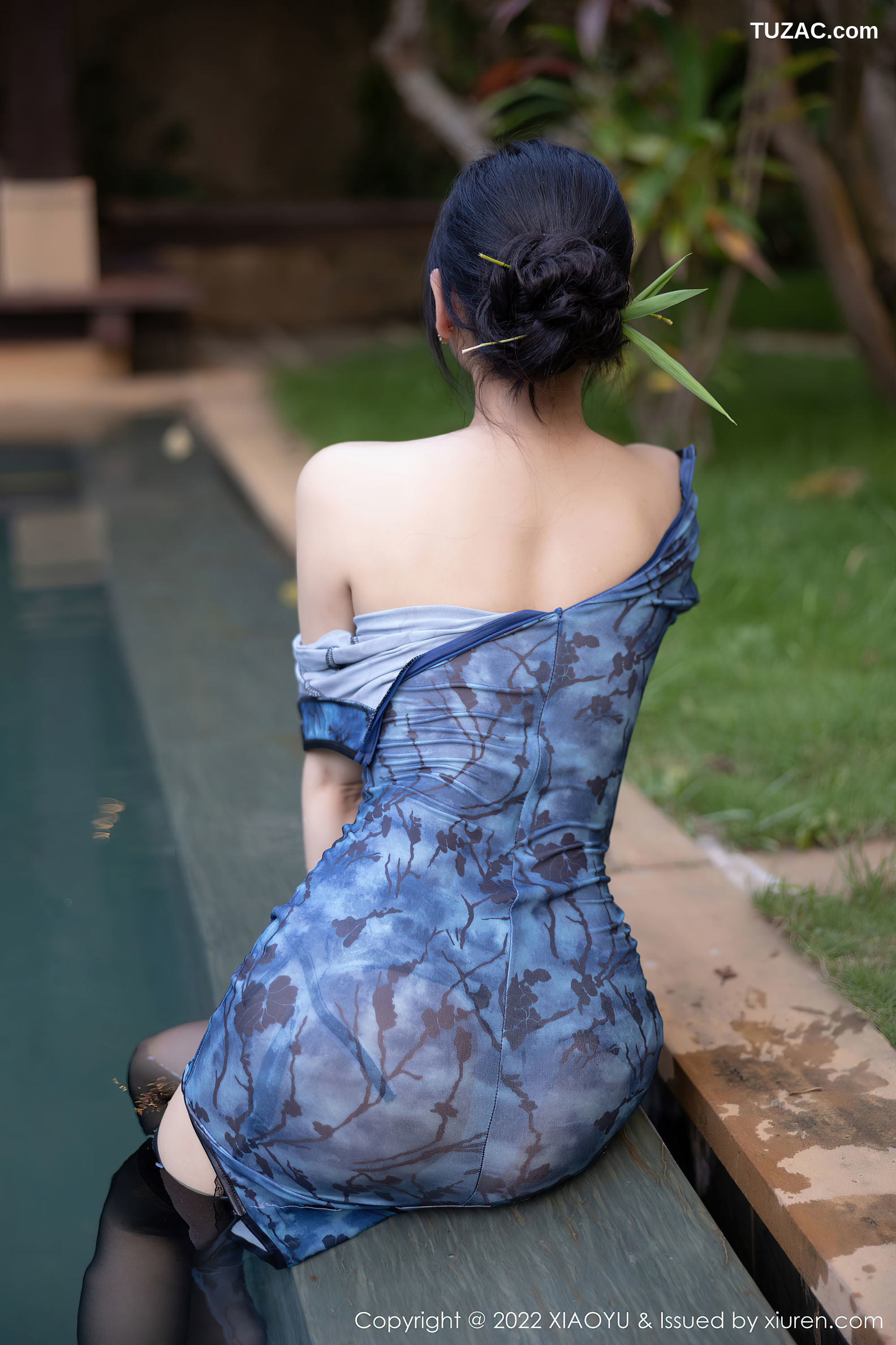 XiaoYu语画界-826-杨晨晨Yome-心愿旅拍性感旗袍黑丝-2022.07.22