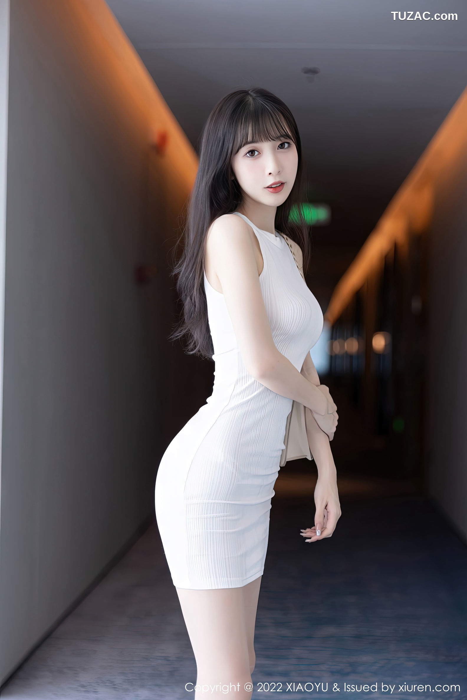 XiaoYu语画界-893-林星阑-白色连衣裙肉丝白色内衣-2022.10.31