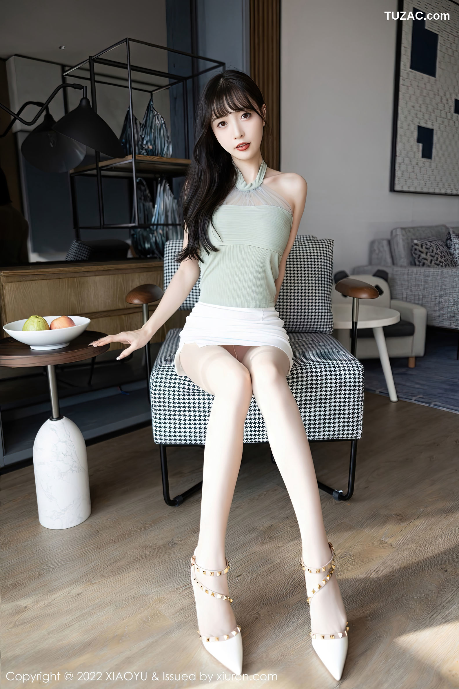 XiaoYu语画界-906-林星阑-粉色内衣超薄肉丝-2022.11.17