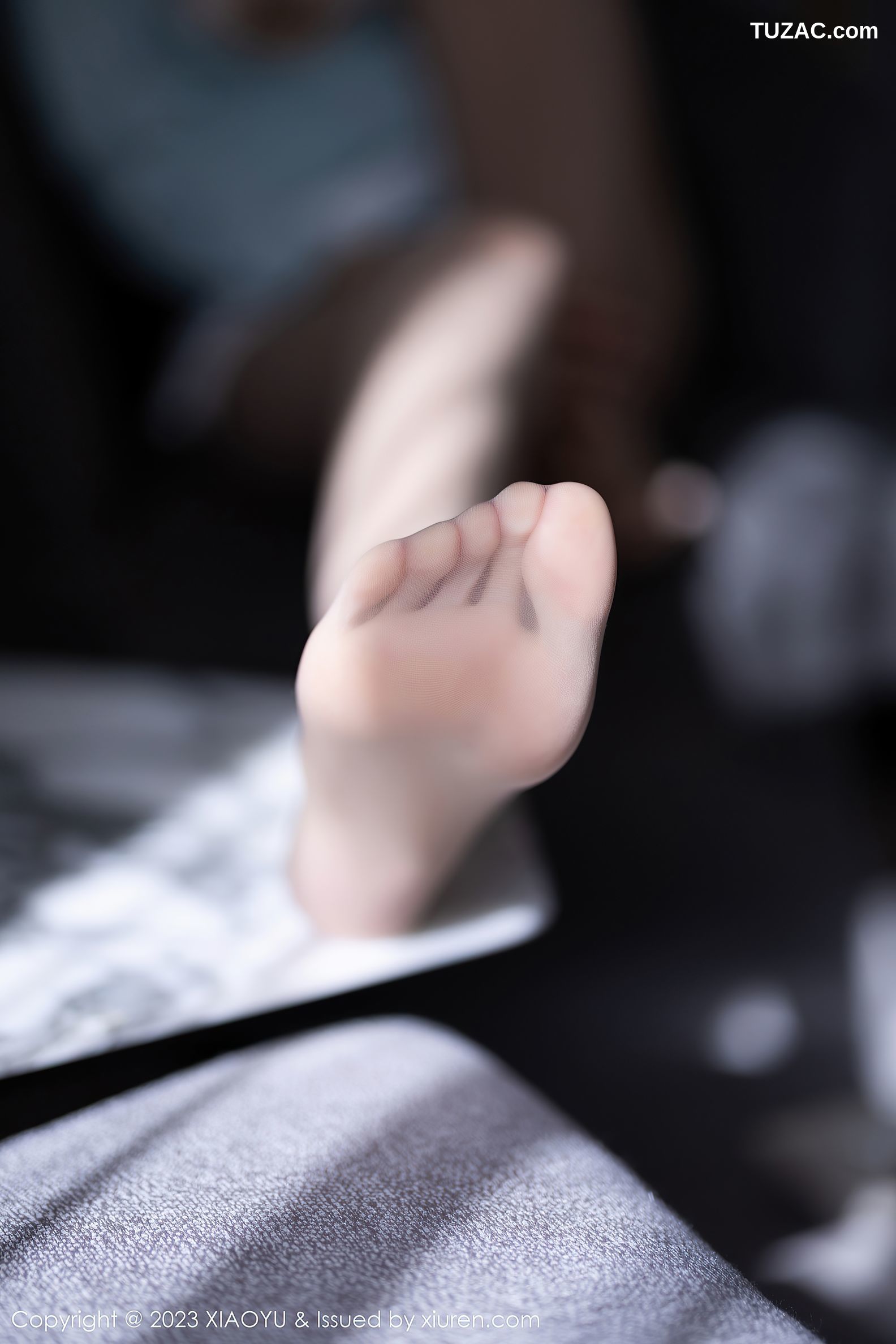 XiaoYu语画界-999-林乐一-白色OL职业装肉色内衣肉丝-2023.04.03