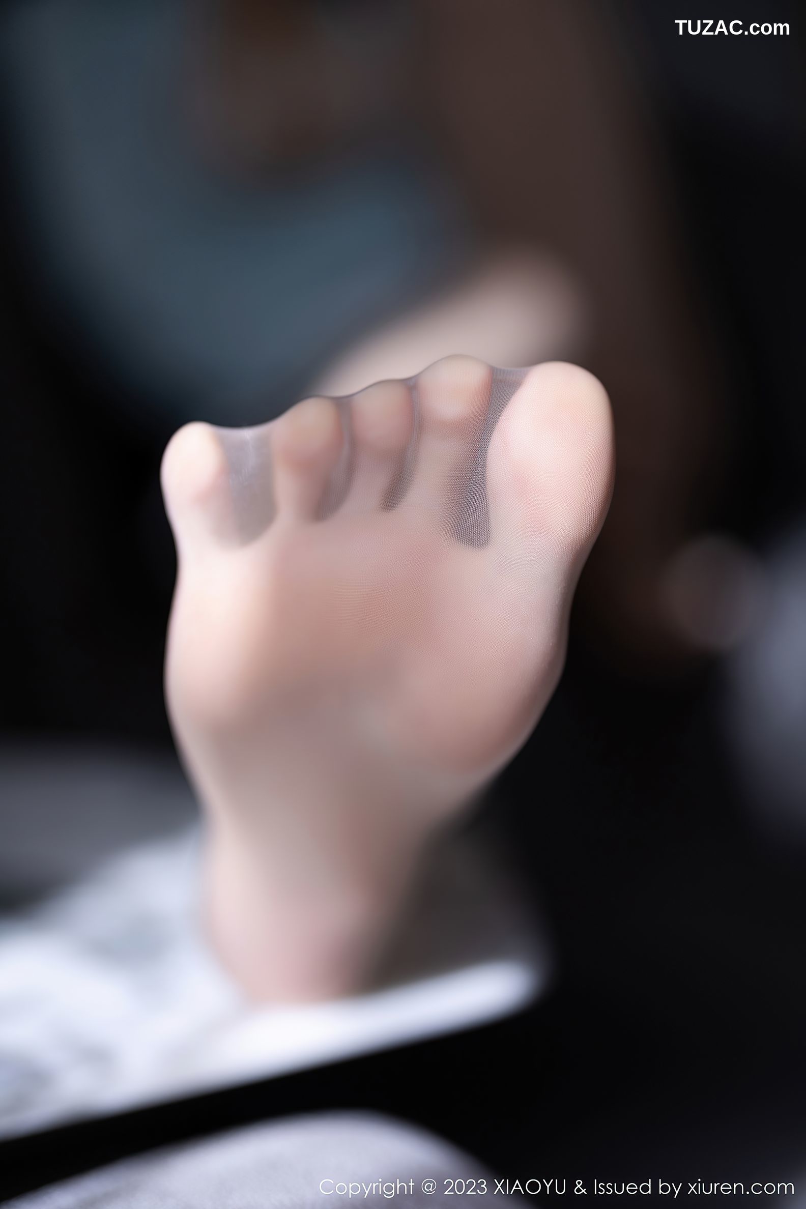 XiaoYu语画界-999-林乐一-白色OL职业装肉色内衣肉丝-2023.04.03