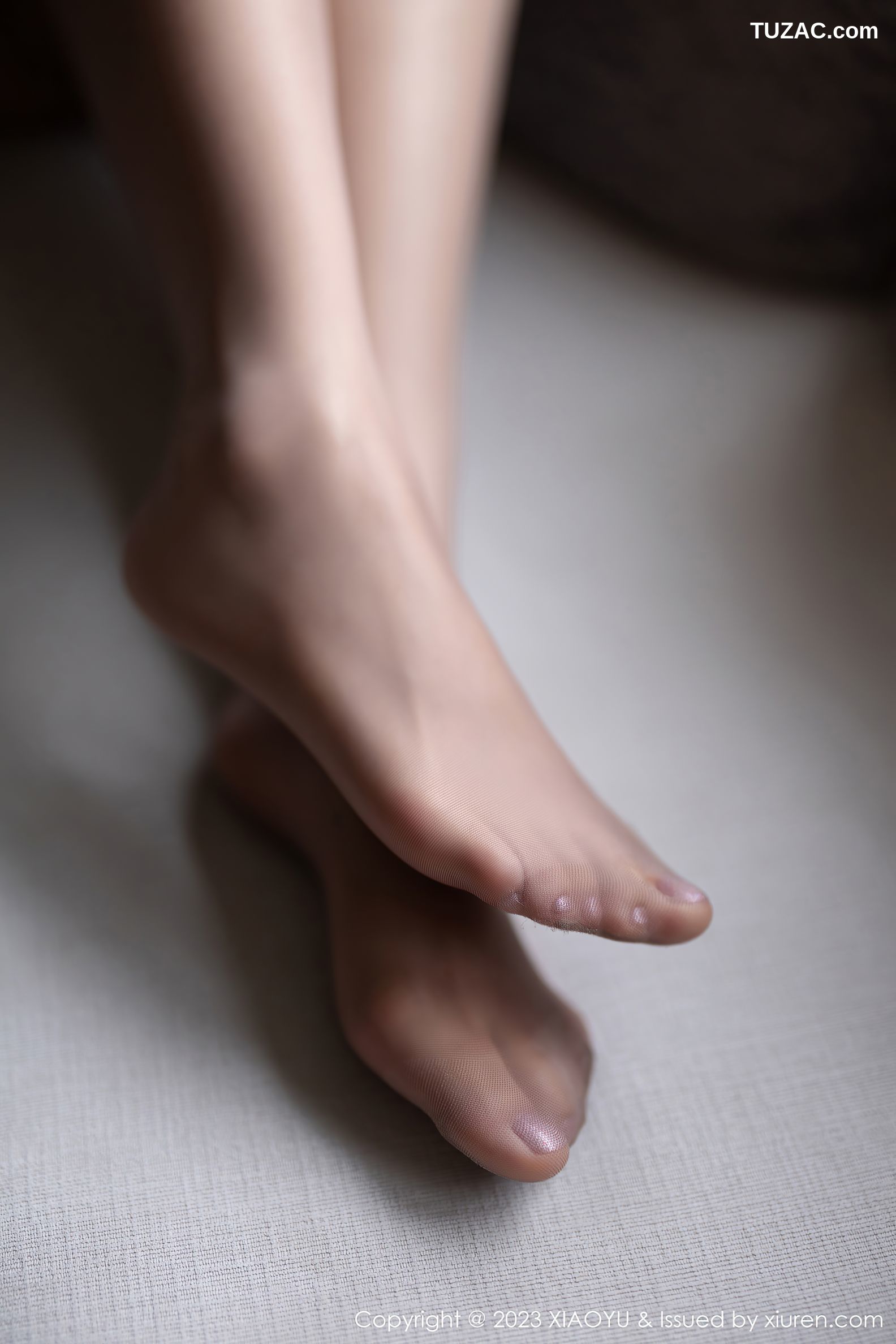 XiaoYu语画界-1028-林子遥-淡粉轻透吊带连衣长裙真空肉丝-2023.05.16