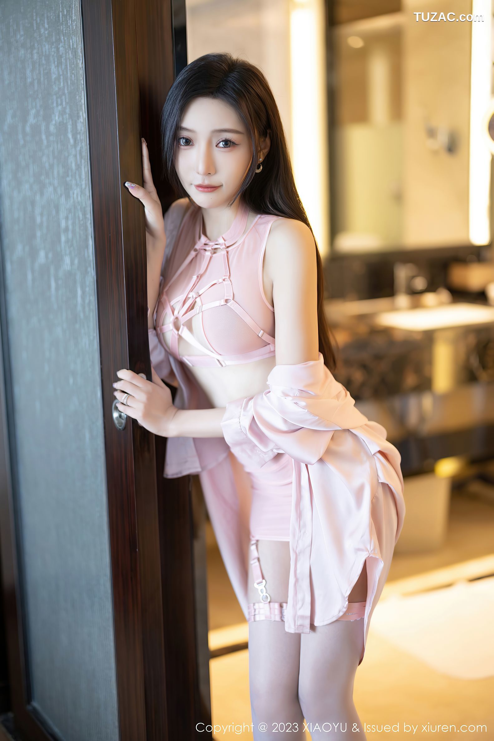 XiaoYu语画界-1040-王馨瑶yanni-粉色情趣服饰-2023.06.01