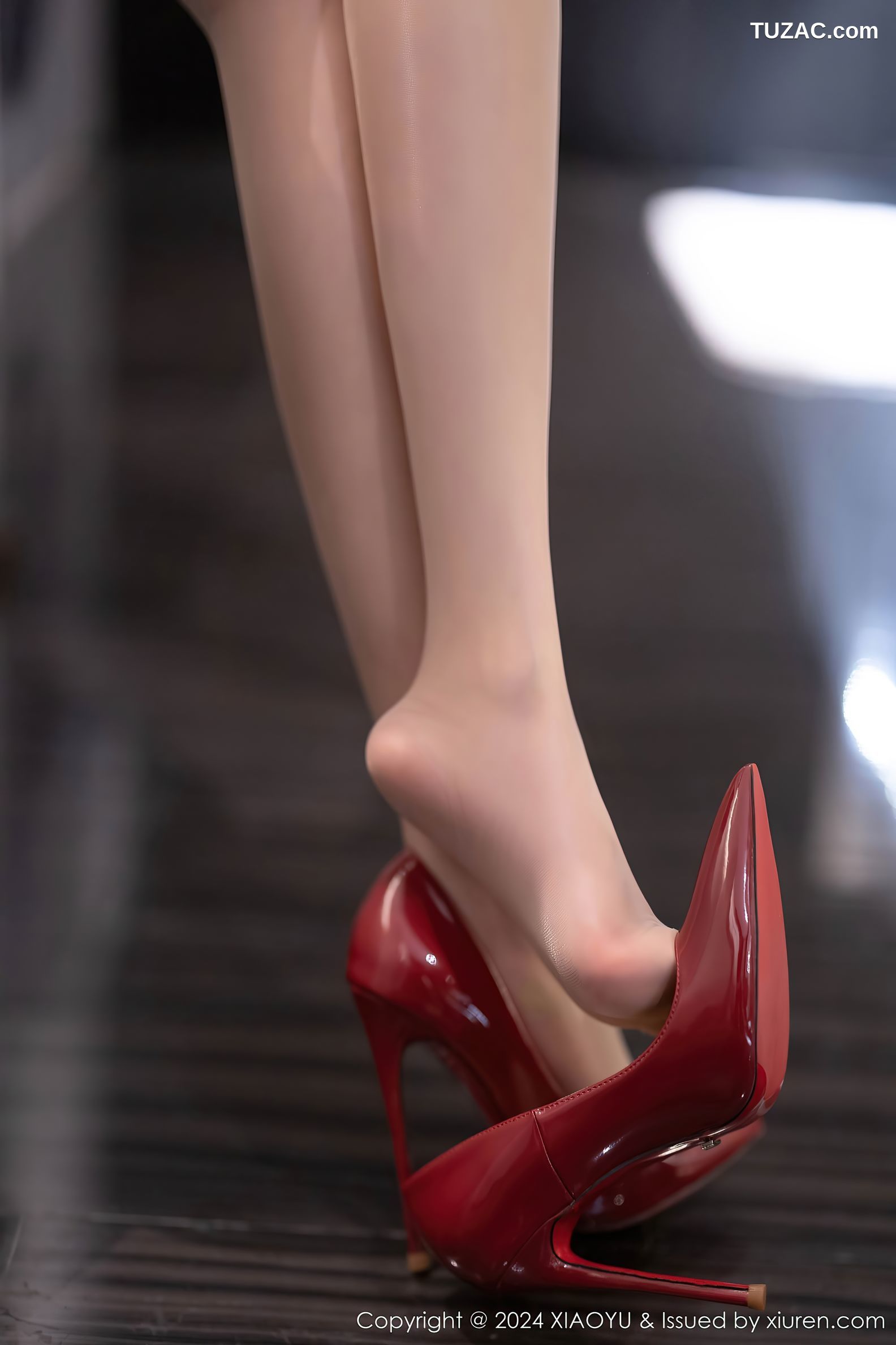 XiaoYu语画界-1184-杨晨晨Yome-海南旅拍-红纱古风服红蕾丝内衣-2024.01.12