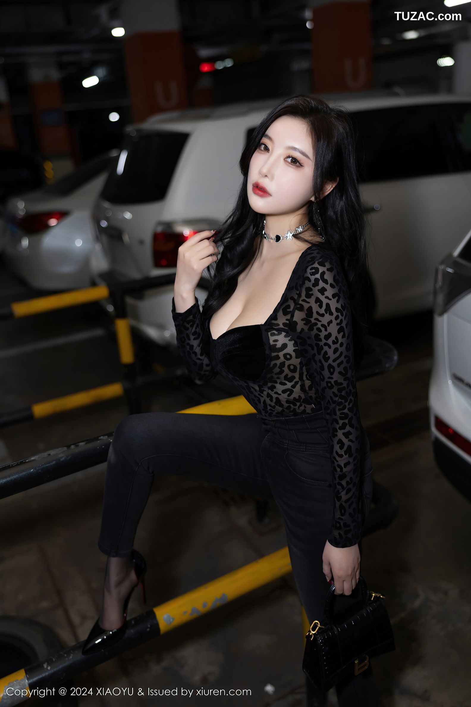 XiaoYu语画界-1216-杨晨晨Yome-黑色豹纹-2024.03.08