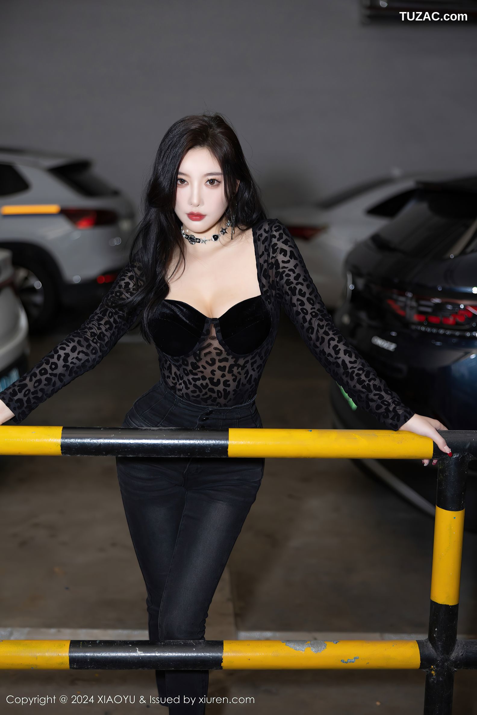 XiaoYu语画界-1216-杨晨晨Yome-黑色豹纹-2024.03.08