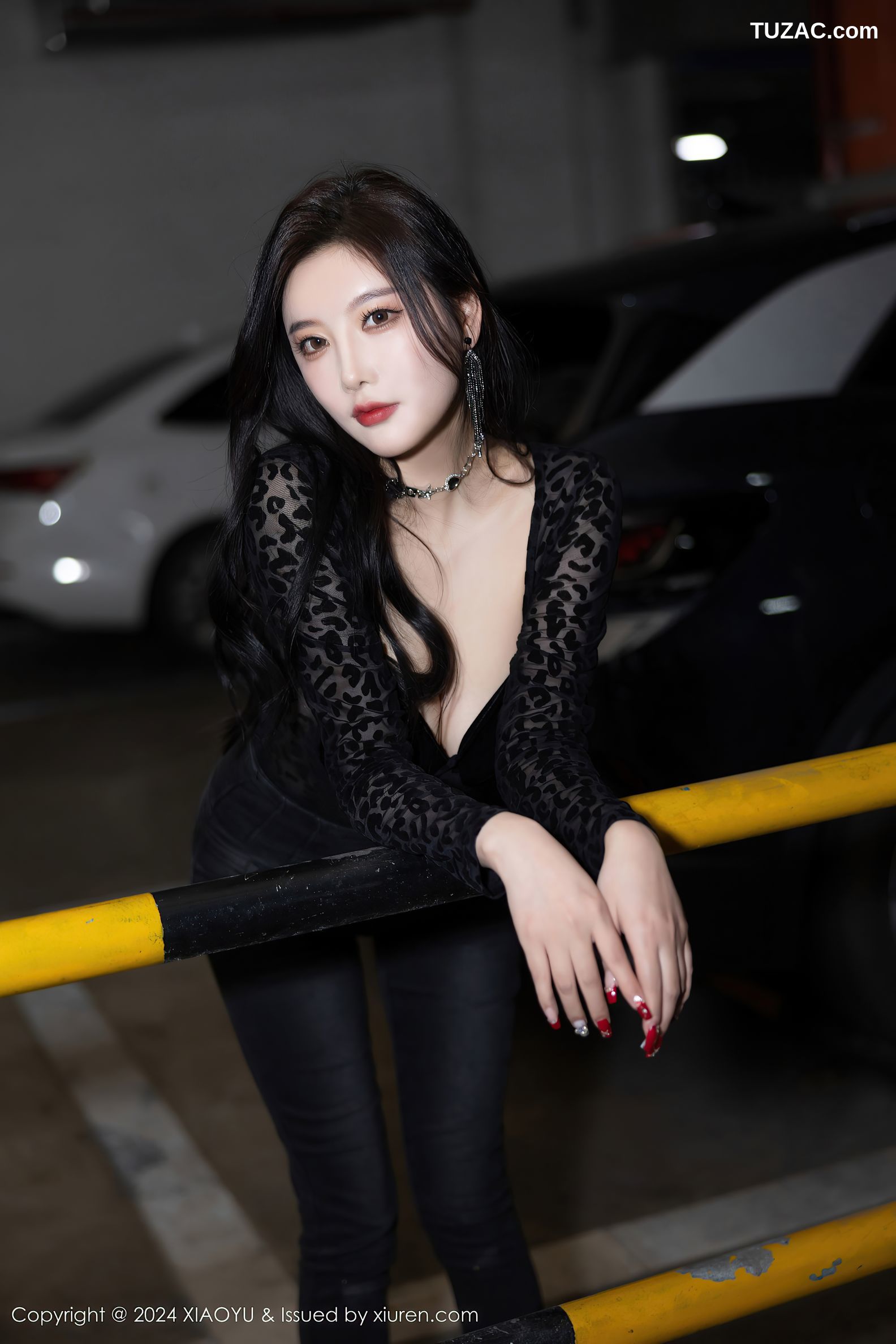 XiaoYu语画界-1216-杨晨晨Yome-黑色豹纹-2024.03.08