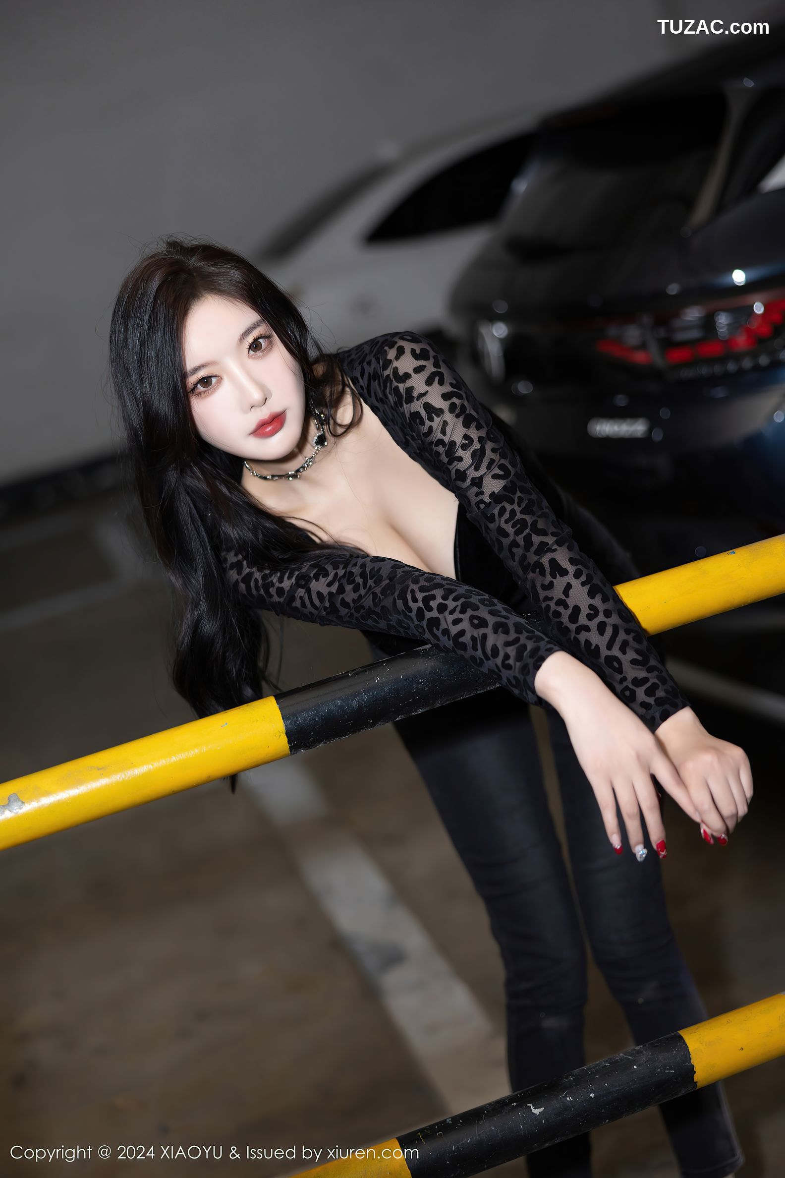 XiaoYu语画界-1216-杨晨晨Yome-黑色豹纹-2024.03.08