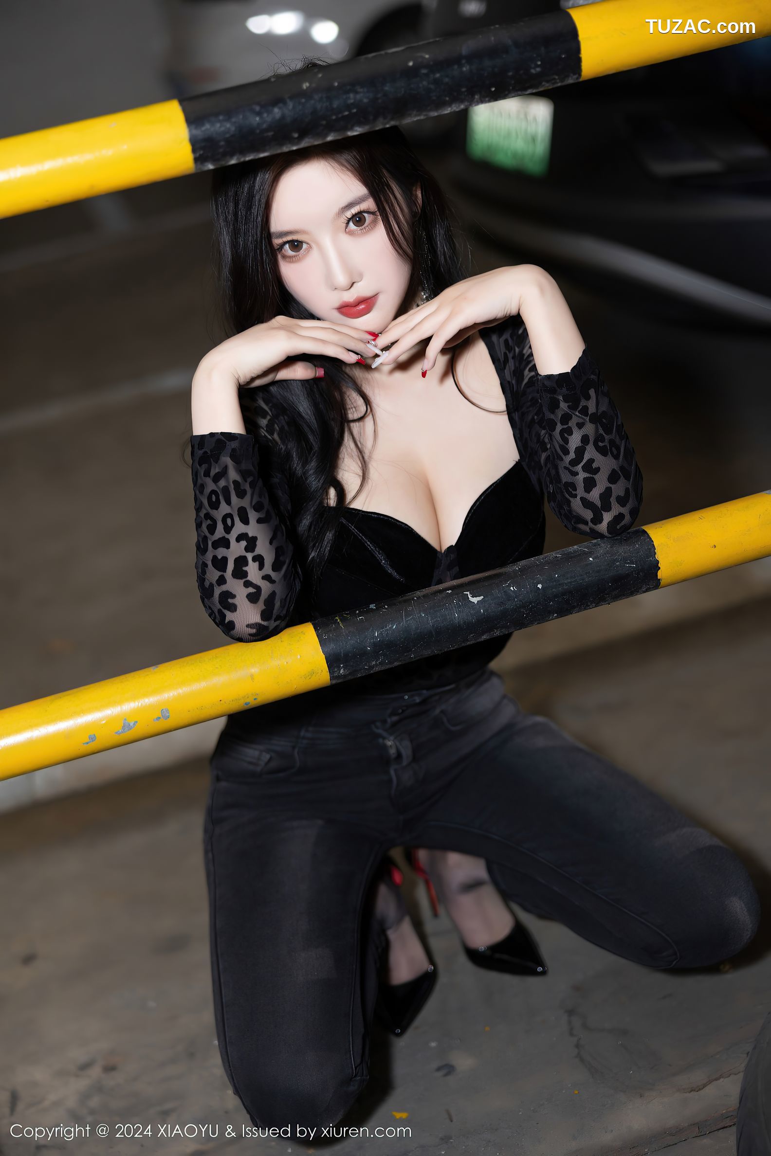 XiaoYu语画界-1216-杨晨晨Yome-黑色豹纹-2024.03.08