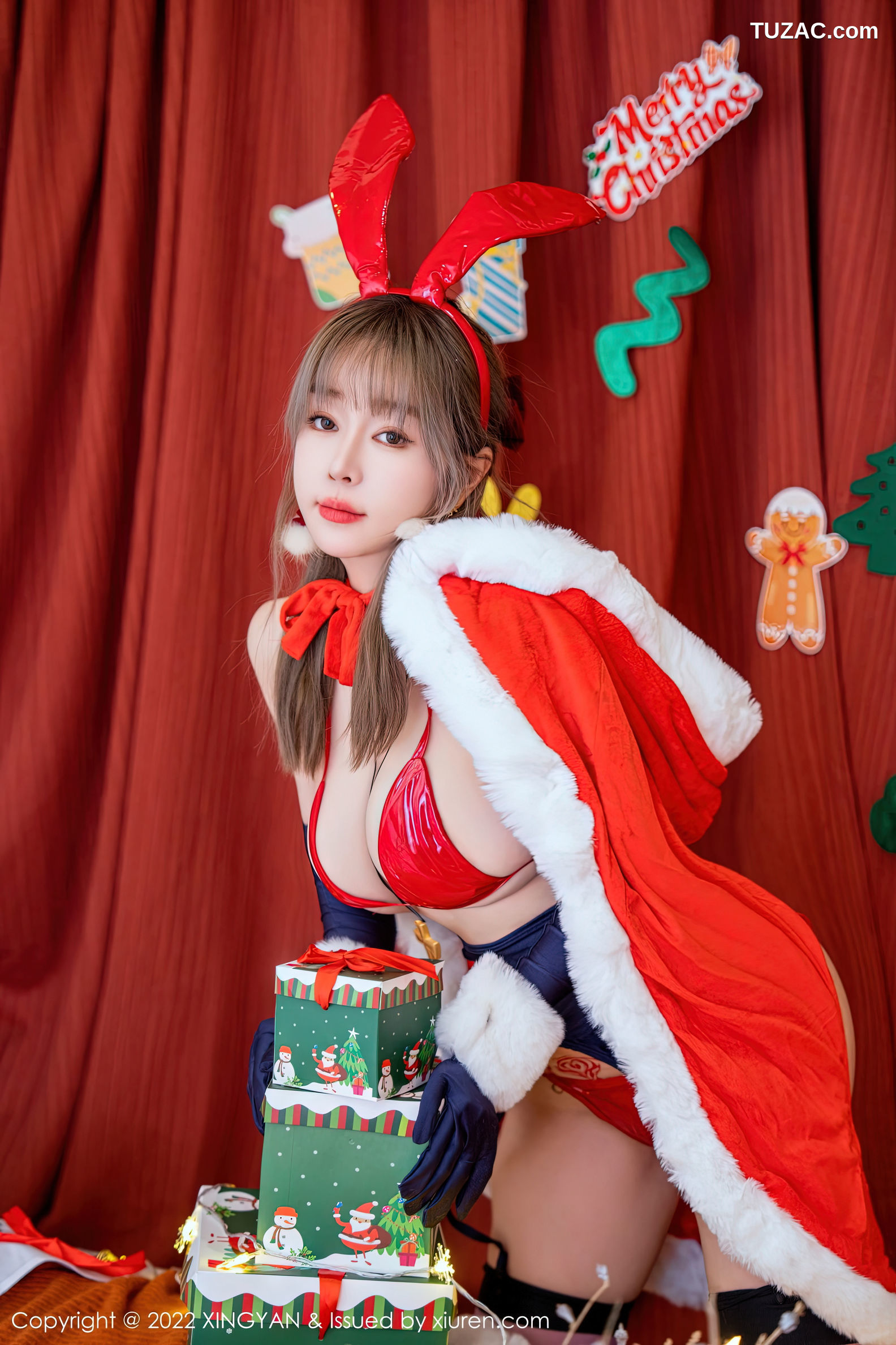 XingYan星颜社-161-王雨纯-超性感圣诞兔女郎
