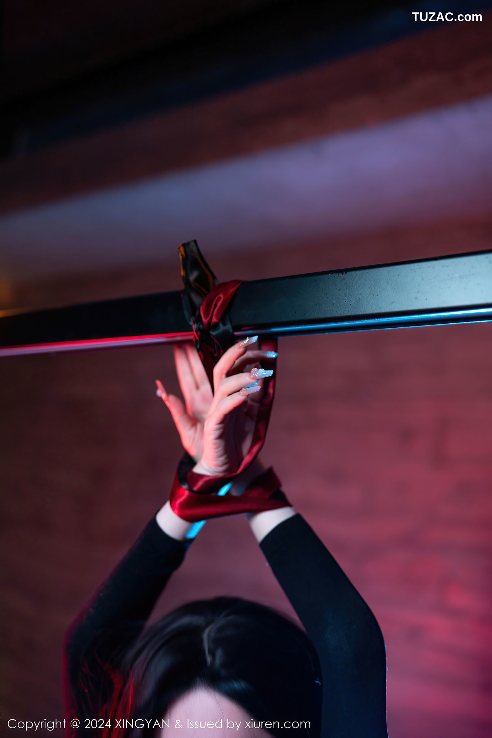 XingYan星颜社-248-潘思沁-情趣黑纱透视连体衣爆乳-2024.06.28