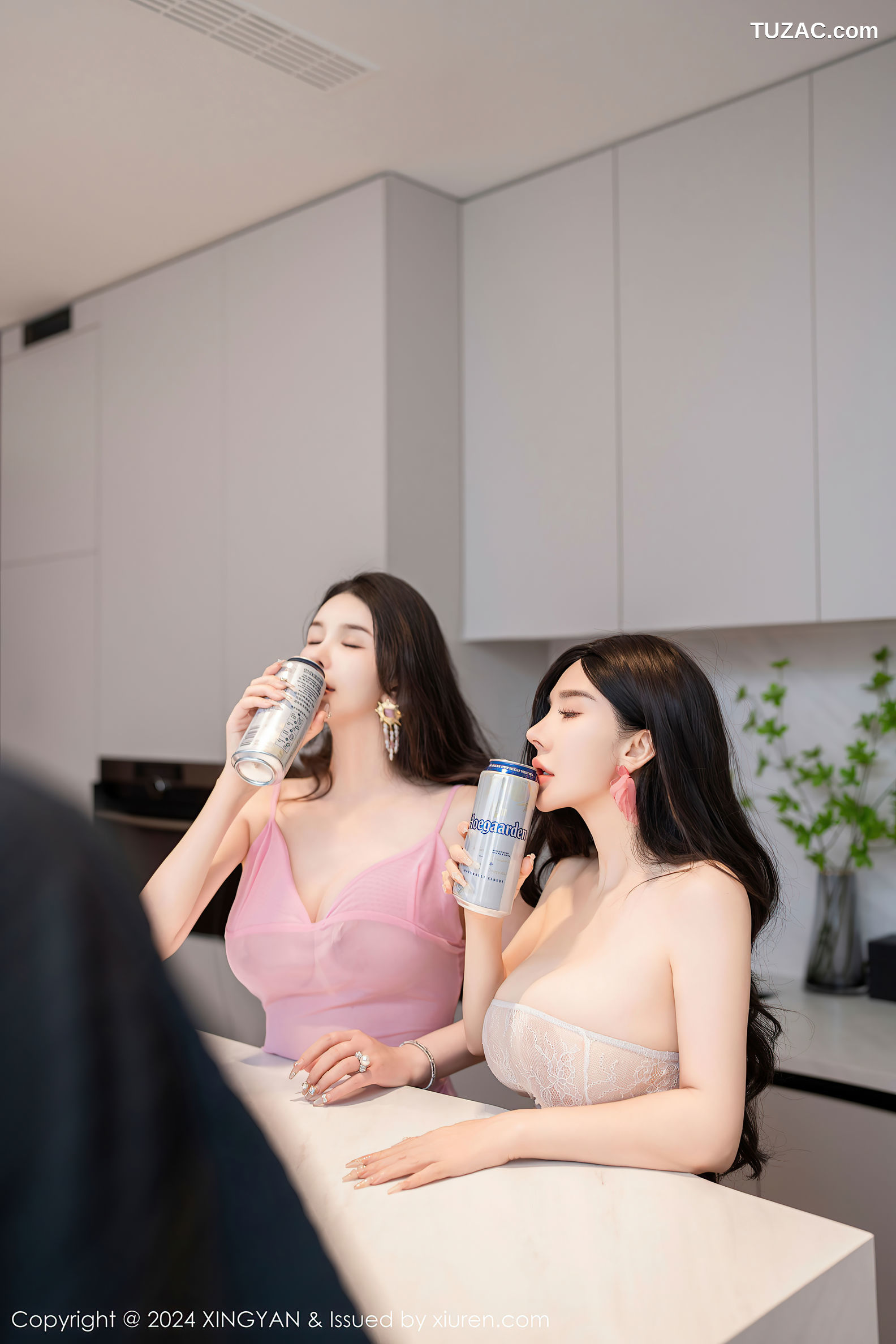 XingYan星颜社-263-潘思沁-李丽莎-姐妹花厨房爆乳迷奸-2024.08.02