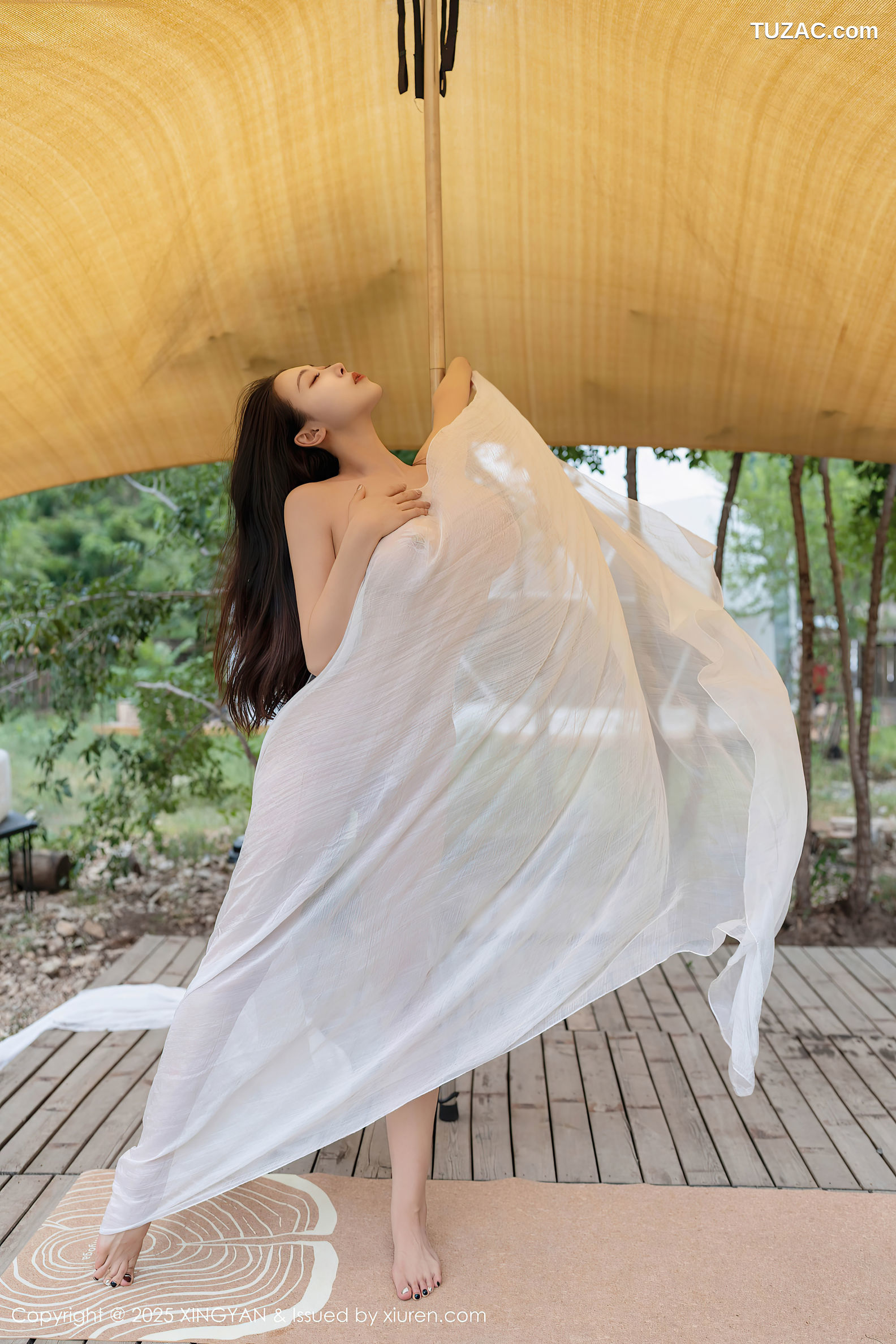 XingYan星颜社-298-清妙-钢管女郎透视白纱爆乳-2025.01.09