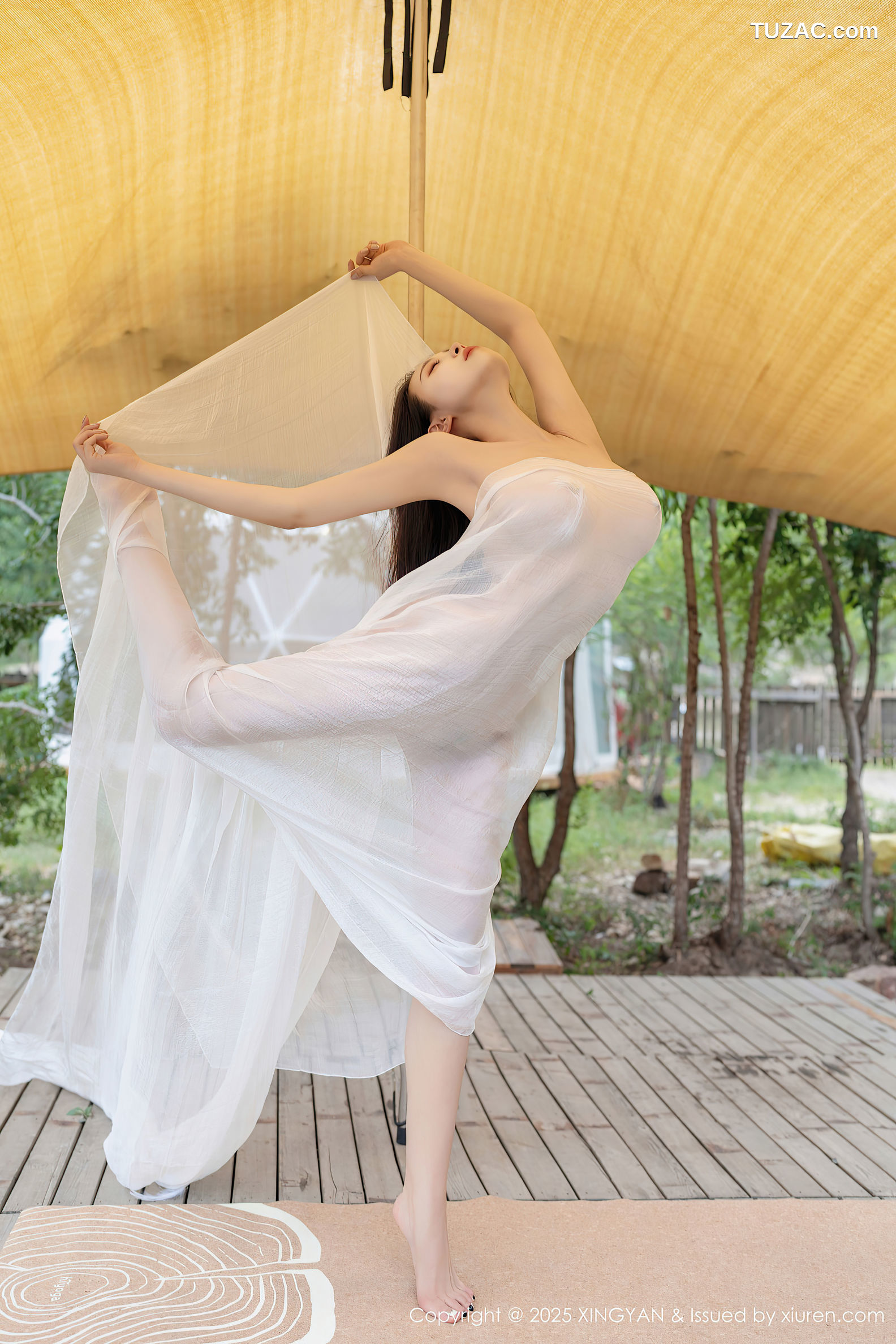 XingYan星颜社-298-清妙-钢管女郎透视白纱爆乳-2025.01.09