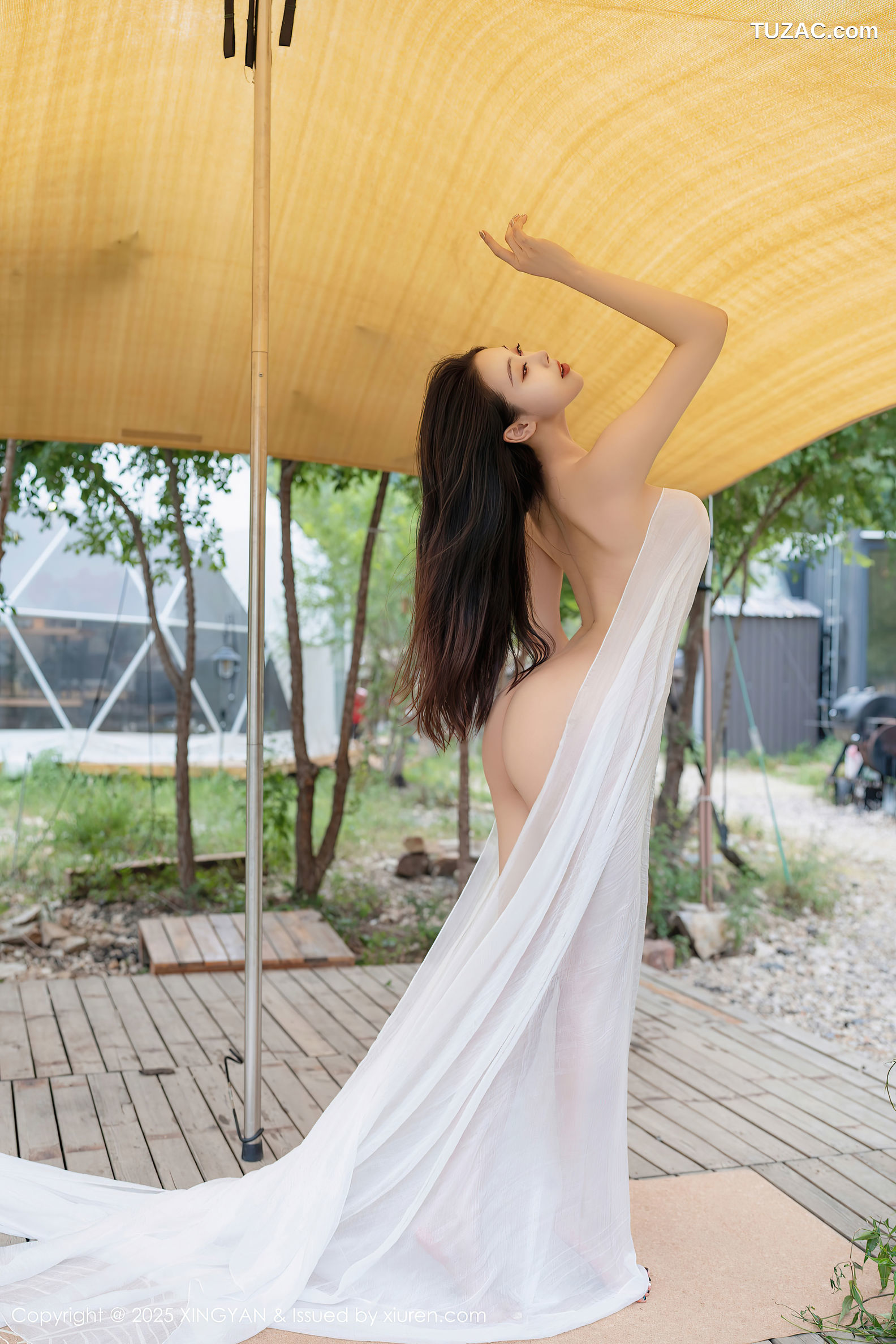 XingYan星颜社-298-清妙-钢管女郎透视白纱爆乳-2025.01.09