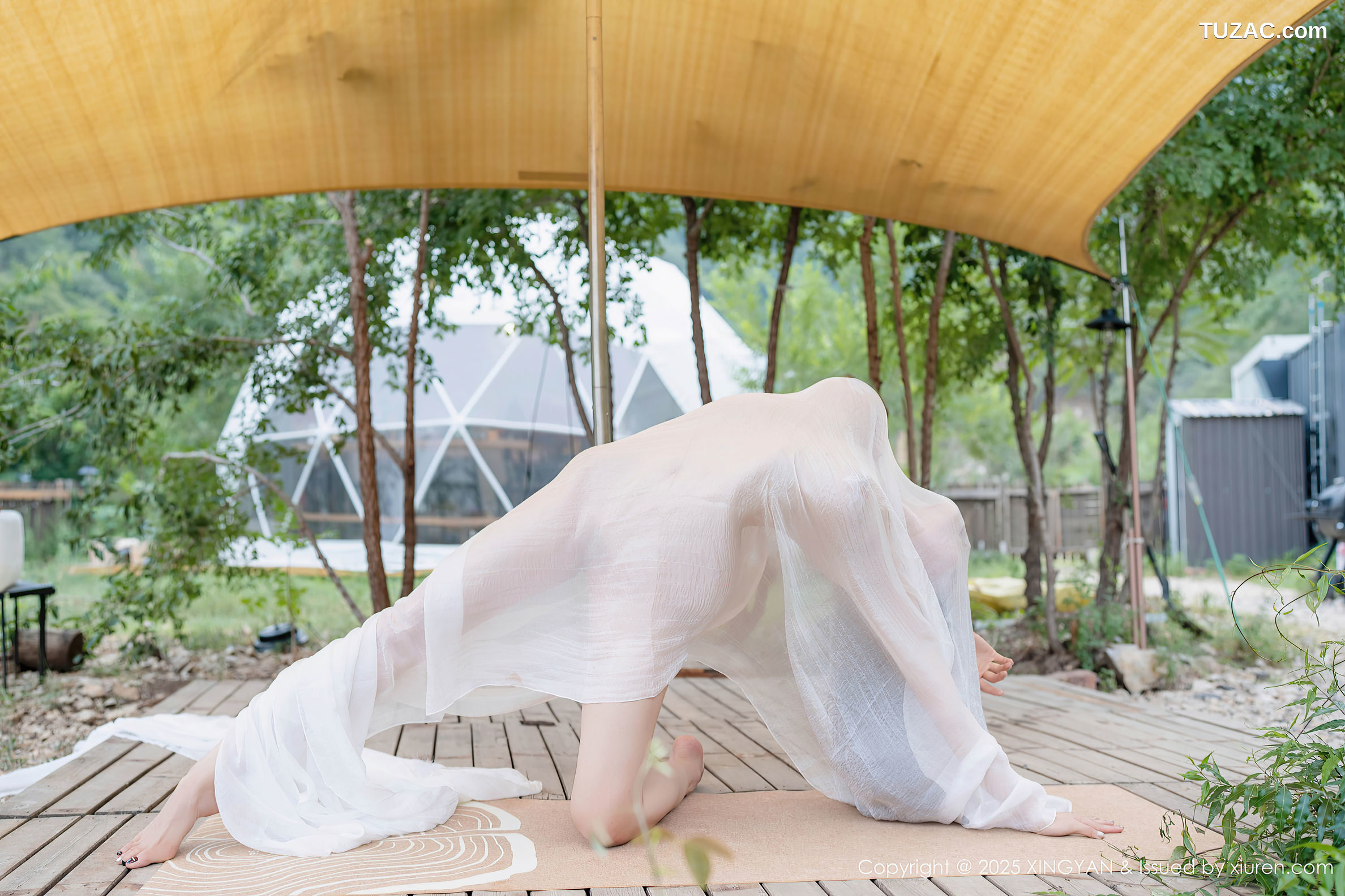 XingYan星颜社-298-清妙-钢管女郎透视白纱爆乳-2025.01.09