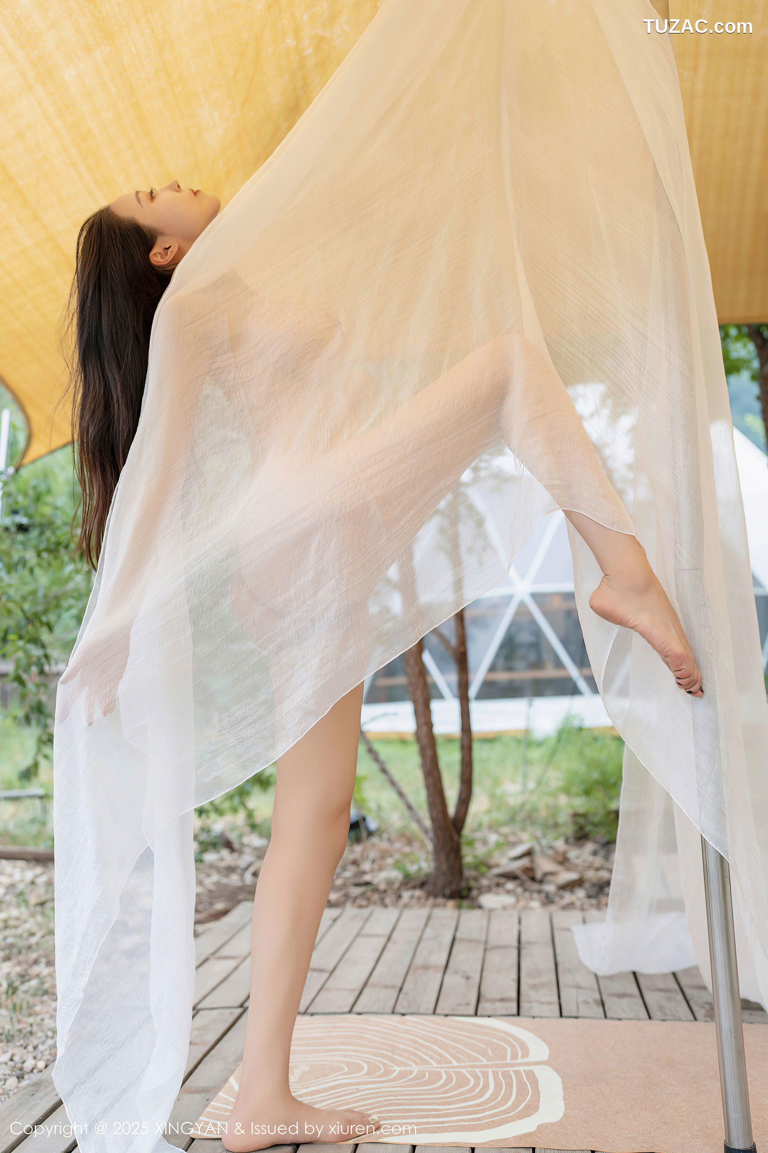 XingYan星颜社-298-清妙-钢管女郎透视白纱爆乳-2025.01.09