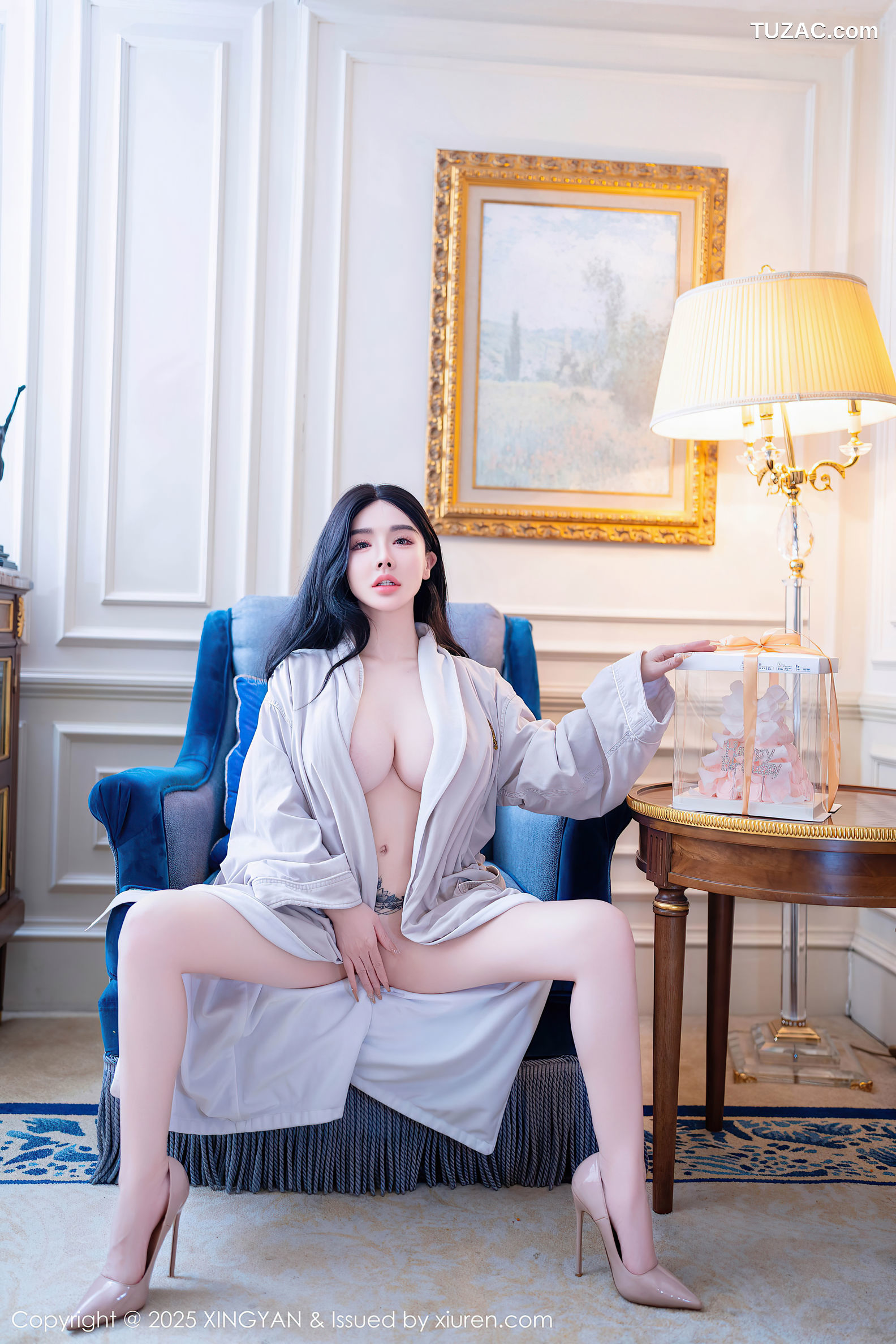 XingYan星颜社-301-潘思沁-白色浴袍真空爆乳-2025.01.17