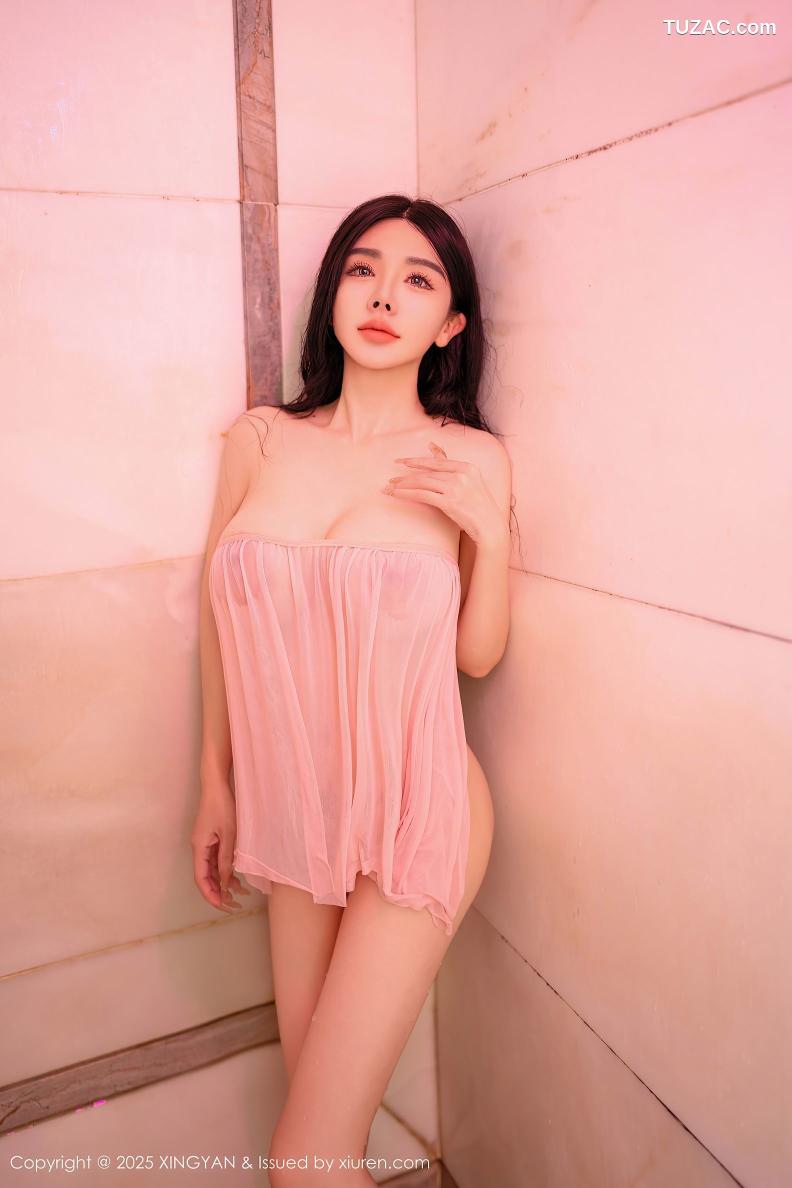 XingYan星颜社-306-潘思沁-粉色情趣内衣浴缸湿身爆乳-2025.02.08