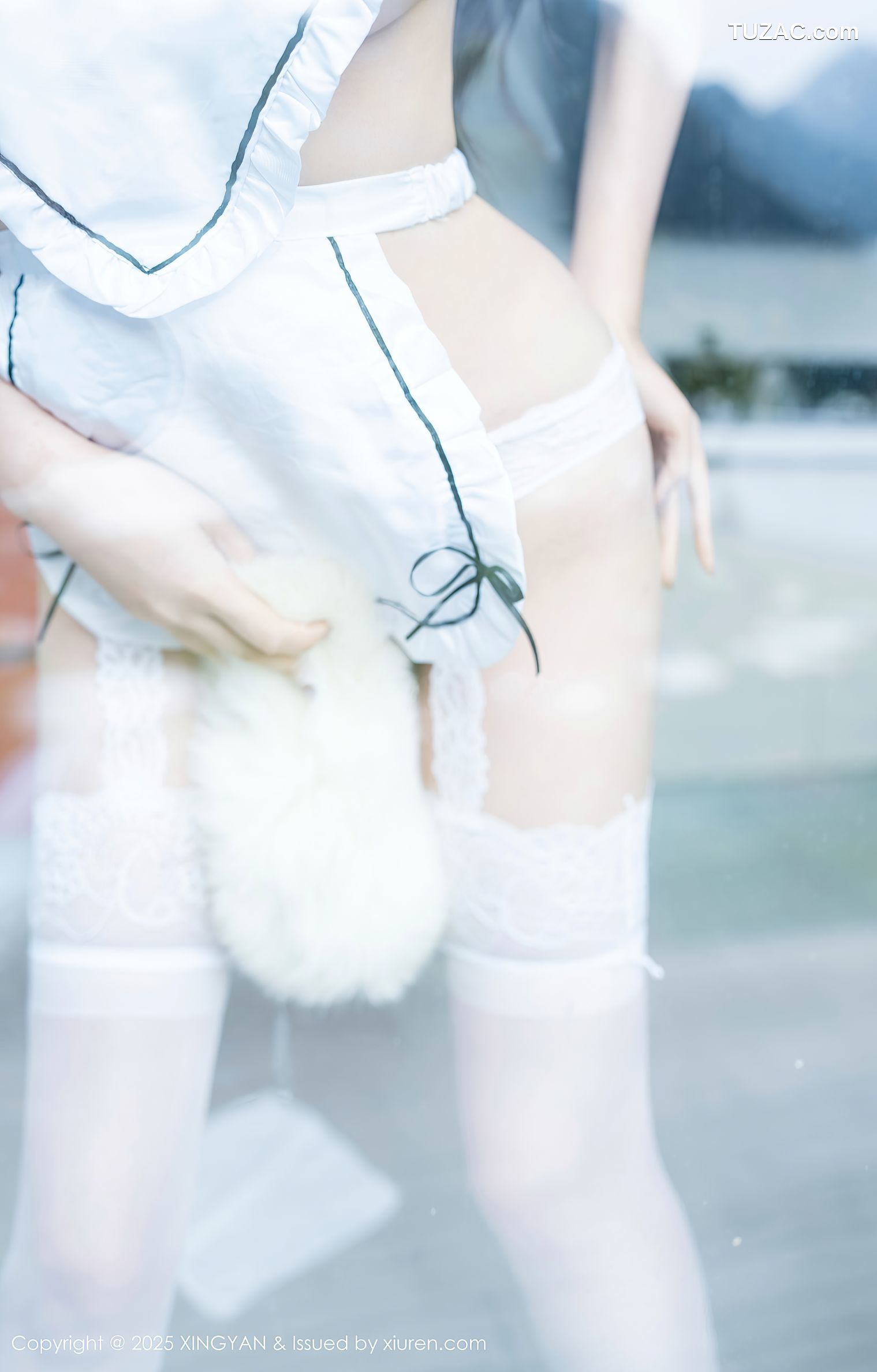 XingYan星颜社-310-袁圆-人妻厨娘情趣白色围裙白丝爆乳-2025.02.19