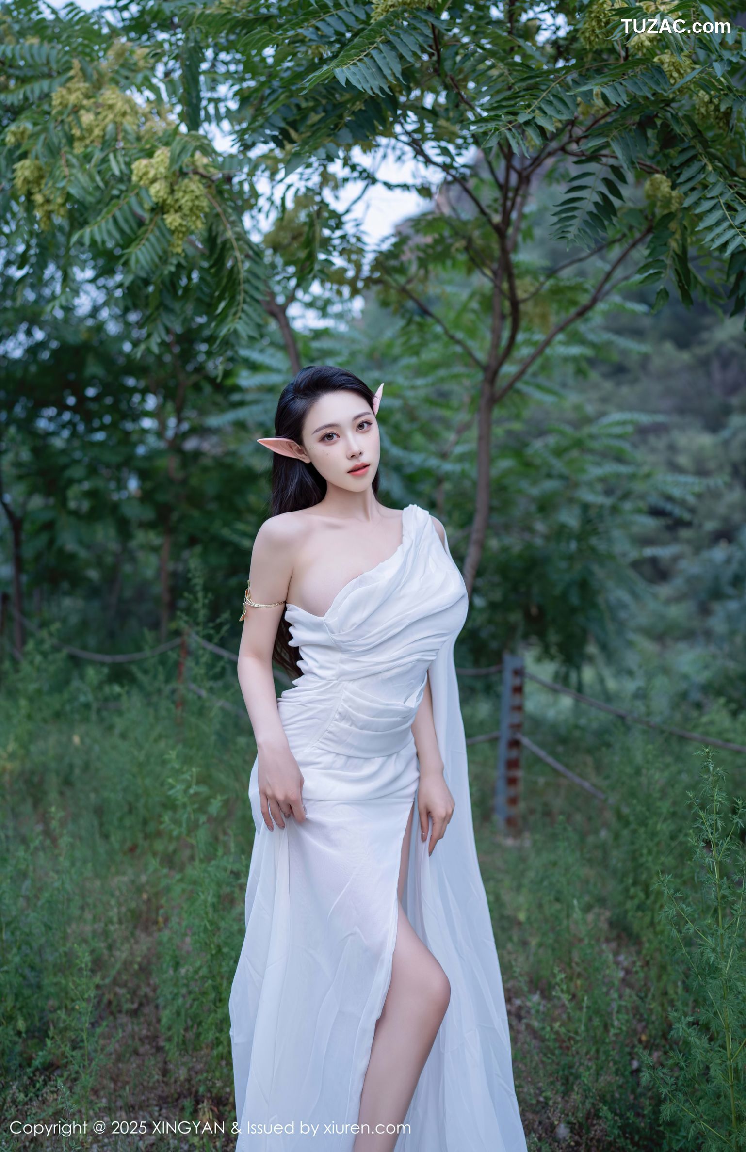 XingYan星颜社-314-清妙-森林精灵白裙爆乳-2025.02.26