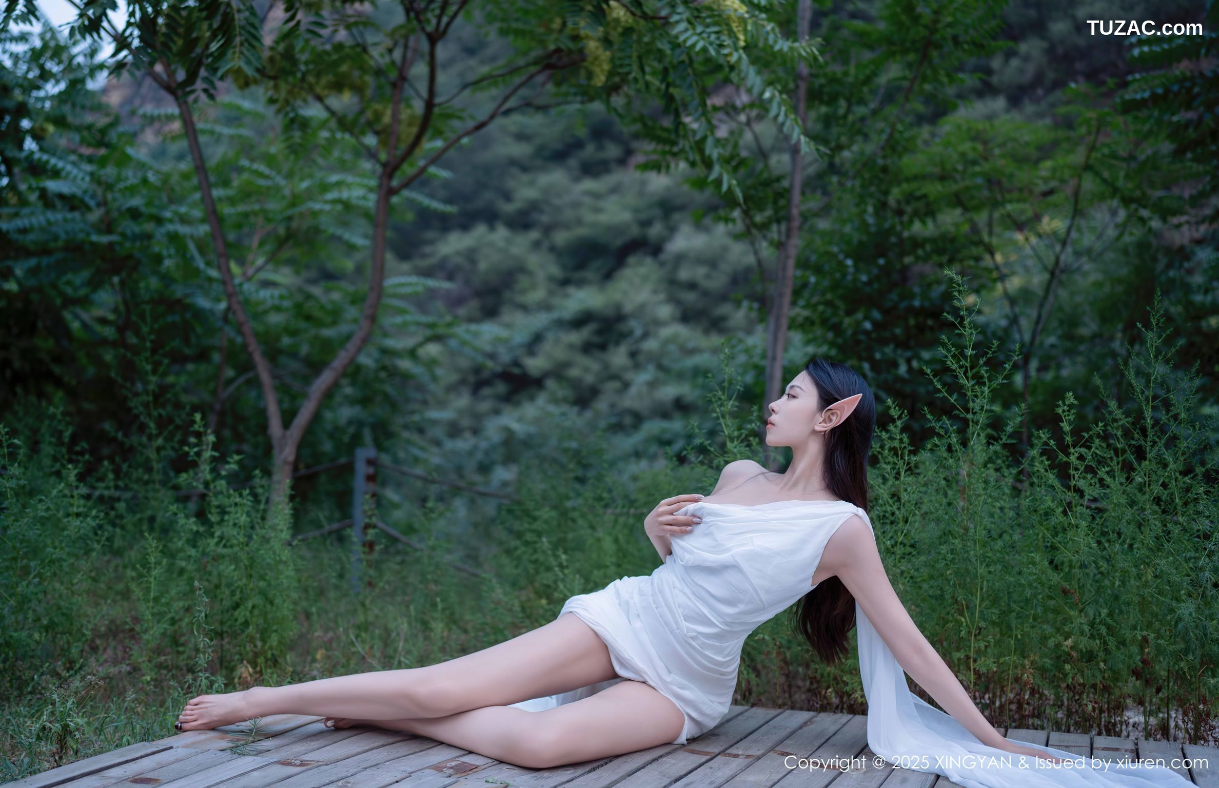 XingYan星颜社-314-清妙-森林精灵白裙爆乳-2025.02.26