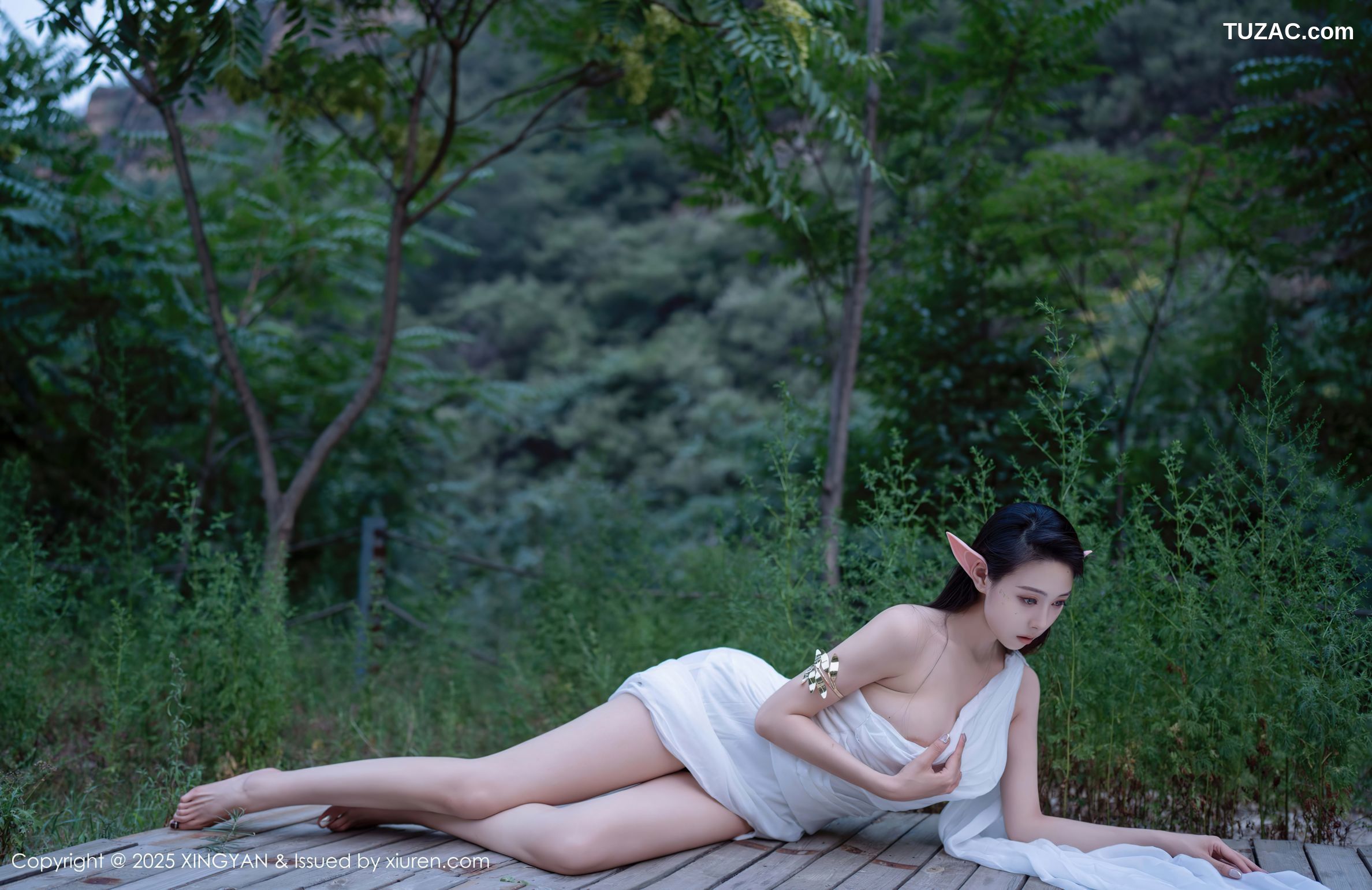 XingYan星颜社-314-清妙-森林精灵白裙爆乳-2025.02.26