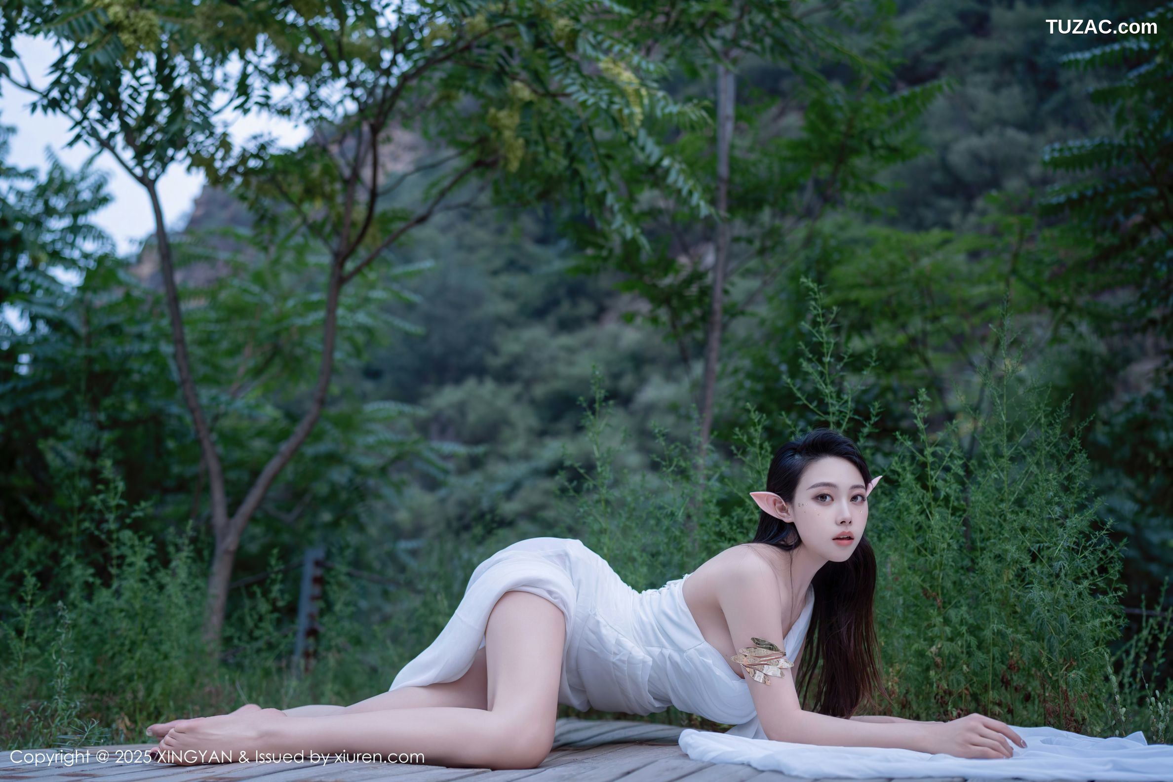 XingYan星颜社-314-清妙-森林精灵白裙爆乳-2025.02.26