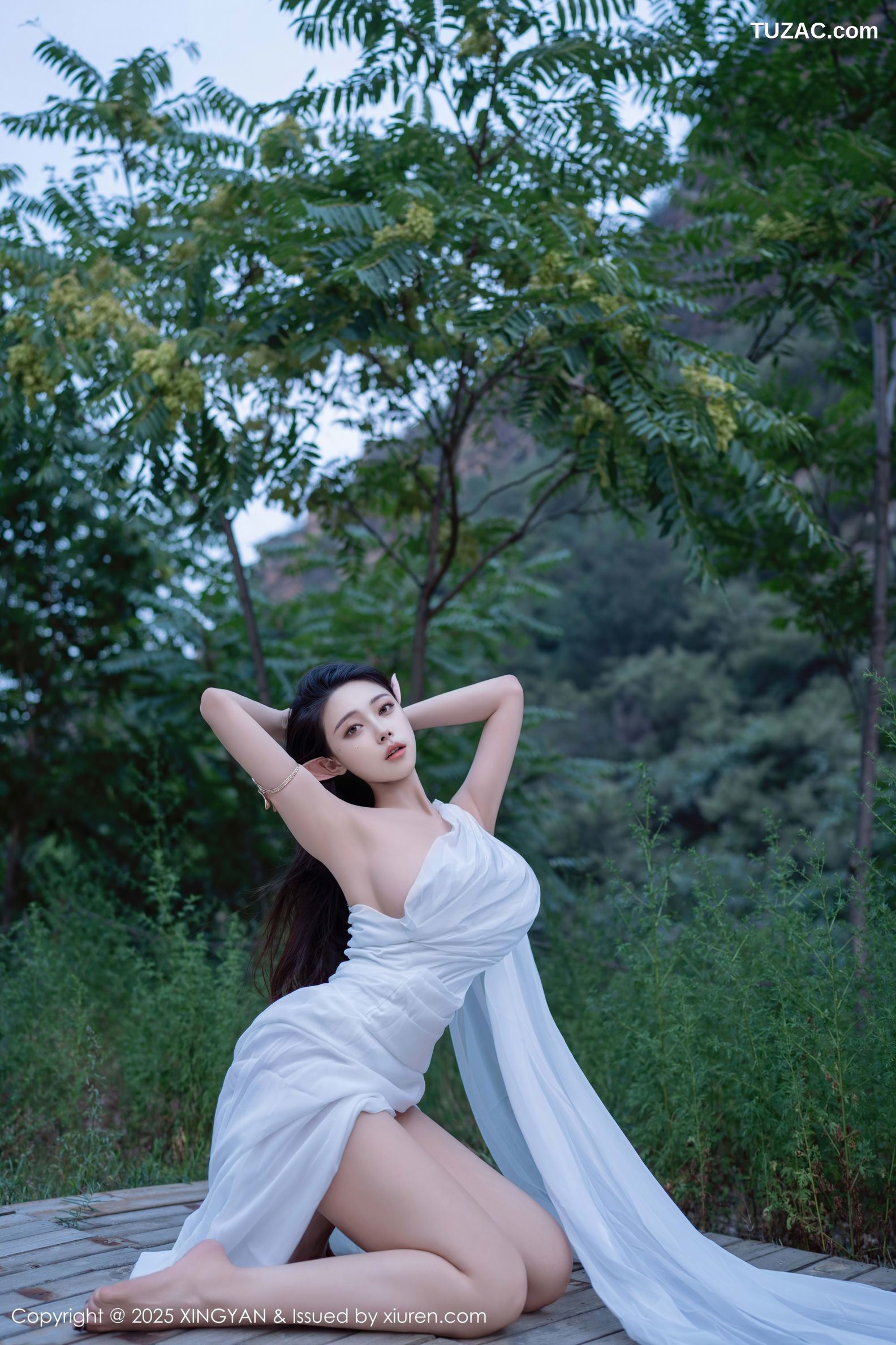 XingYan星颜社-314-清妙-森林精灵白裙爆乳-2025.02.26