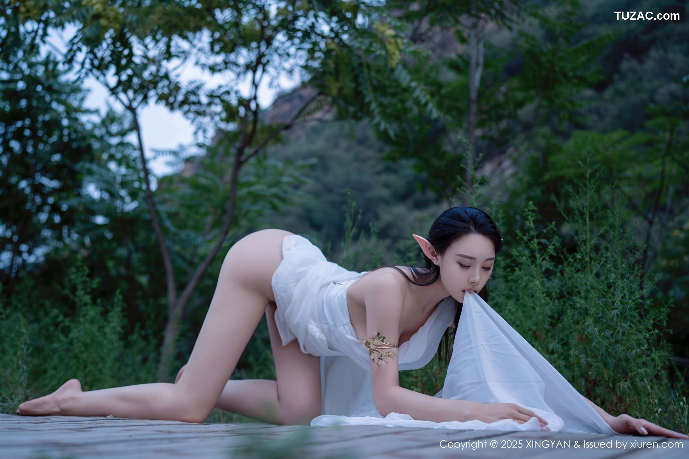 XingYan星颜社-314-清妙-森林精灵白裙爆乳-2025.02.26