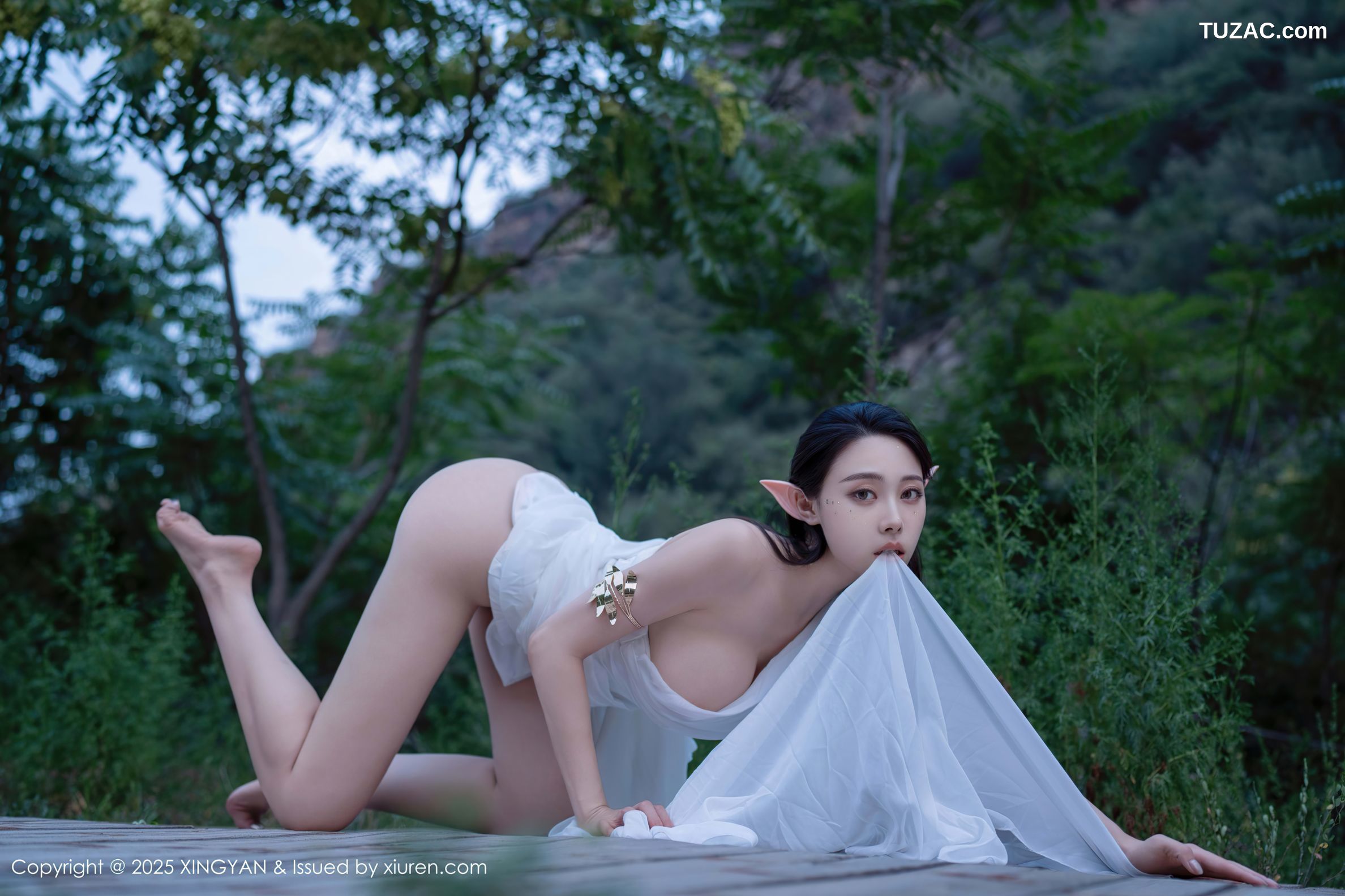 XingYan星颜社-314-清妙-森林精灵白裙爆乳-2025.02.26