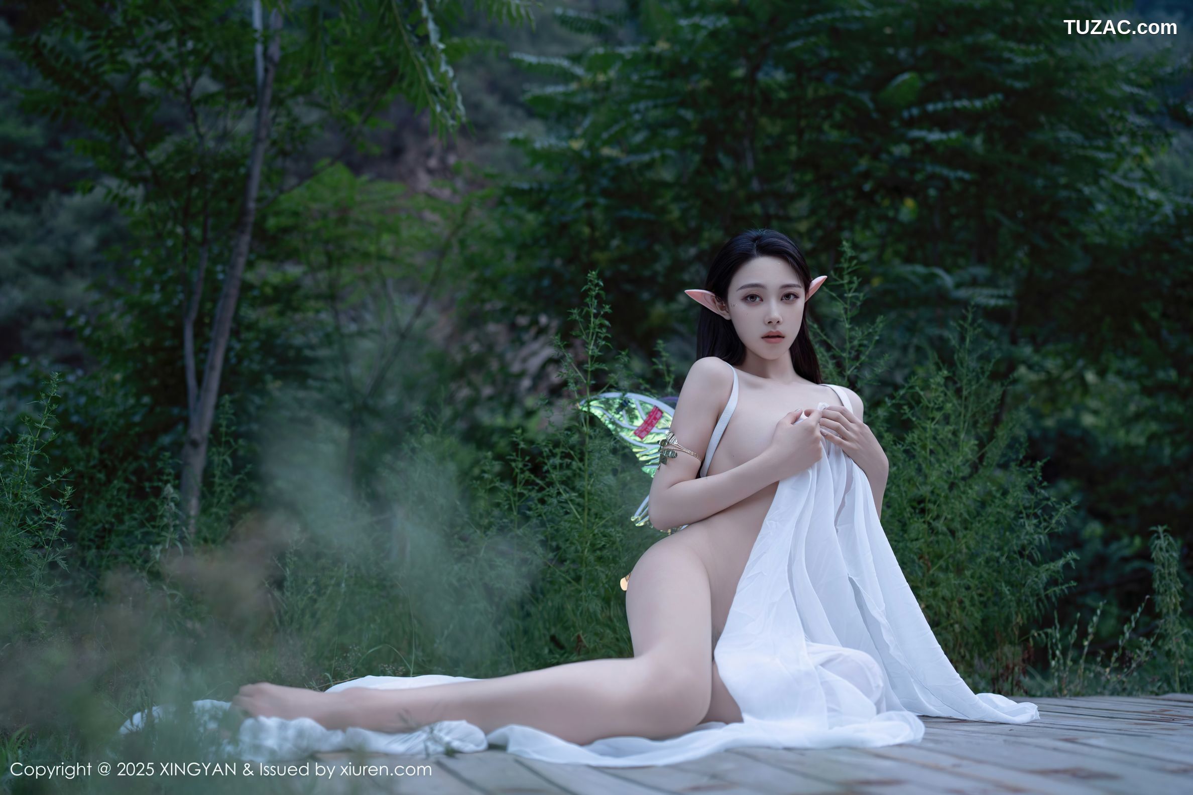 XingYan星颜社-314-清妙-森林精灵白裙爆乳-2025.02.26