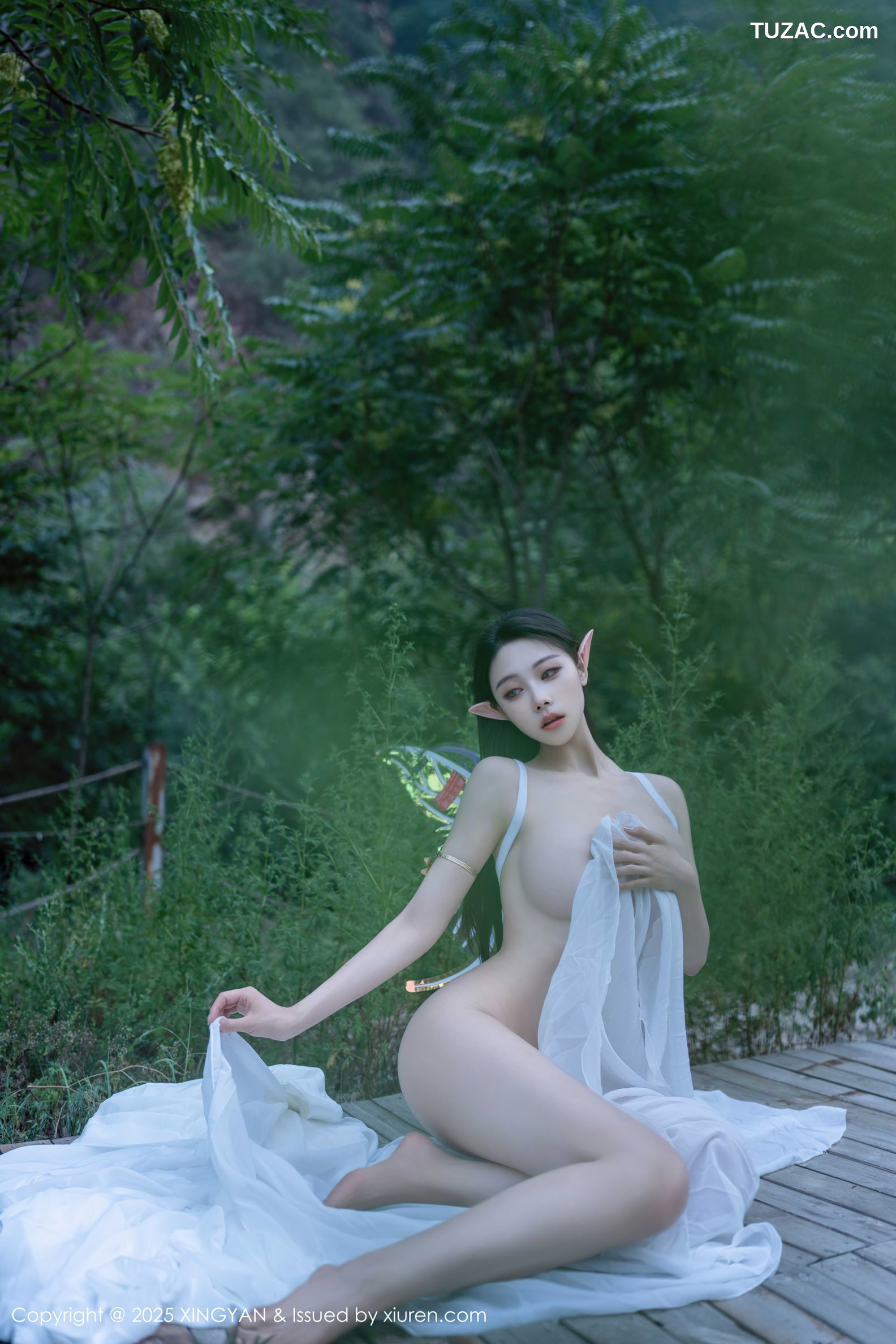 XingYan星颜社-314-清妙-森林精灵白裙爆乳-2025.02.26