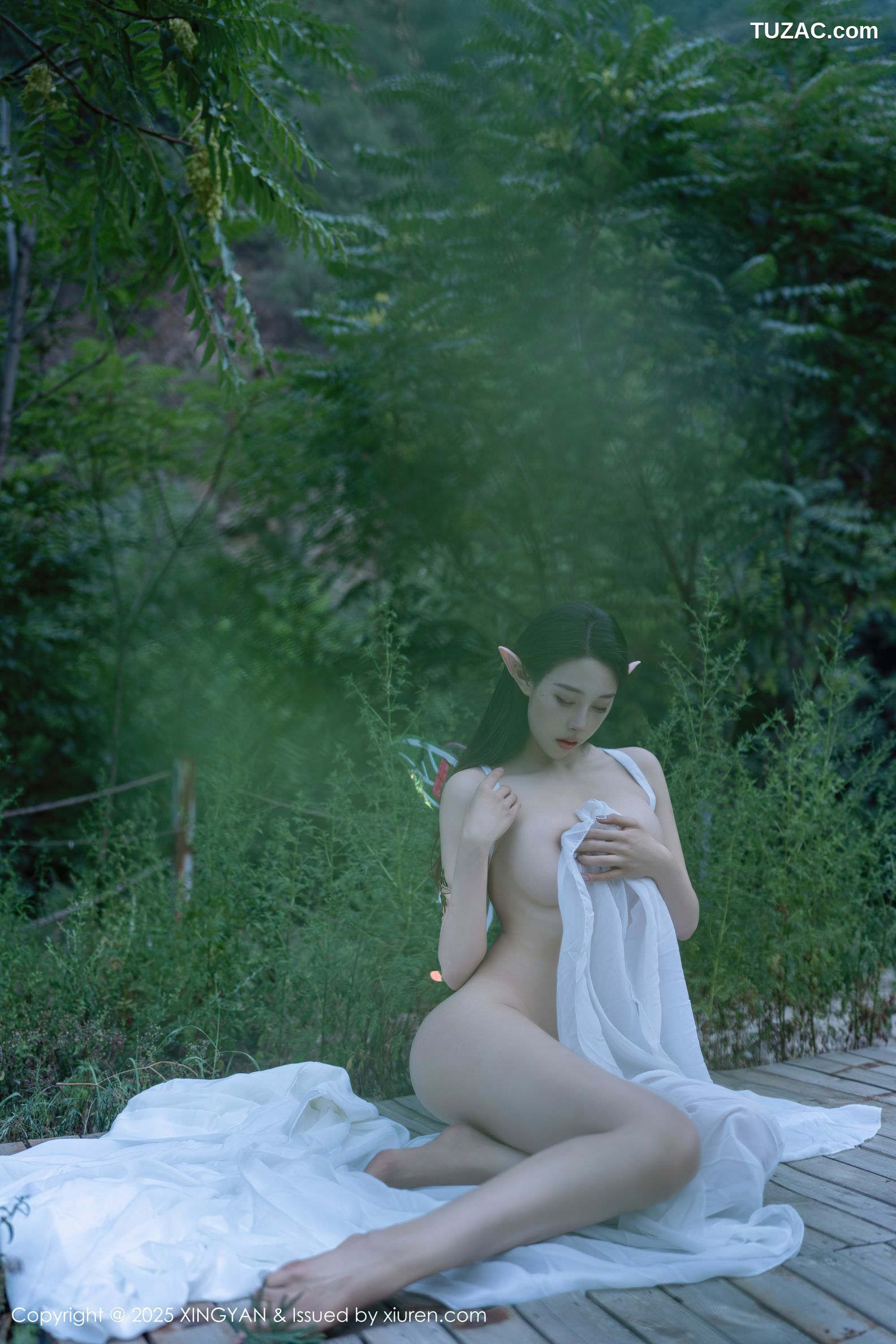 XingYan星颜社-314-清妙-森林精灵白裙爆乳-2025.02.26