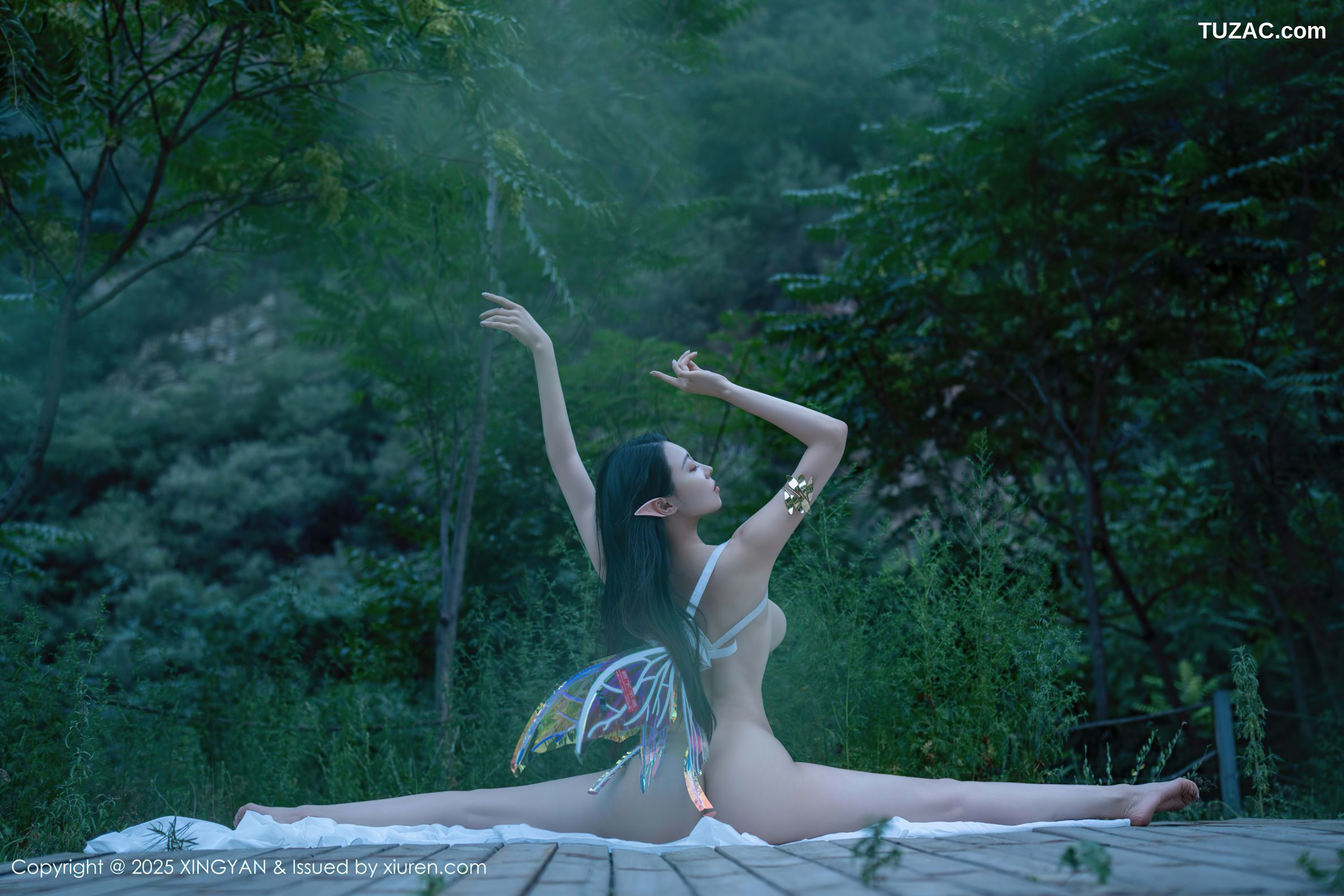 XingYan星颜社-314-清妙-森林精灵白裙爆乳-2025.02.26