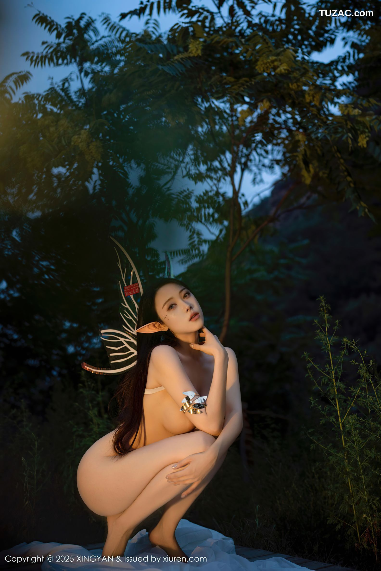 XingYan星颜社-314-清妙-森林精灵白裙爆乳-2025.02.26