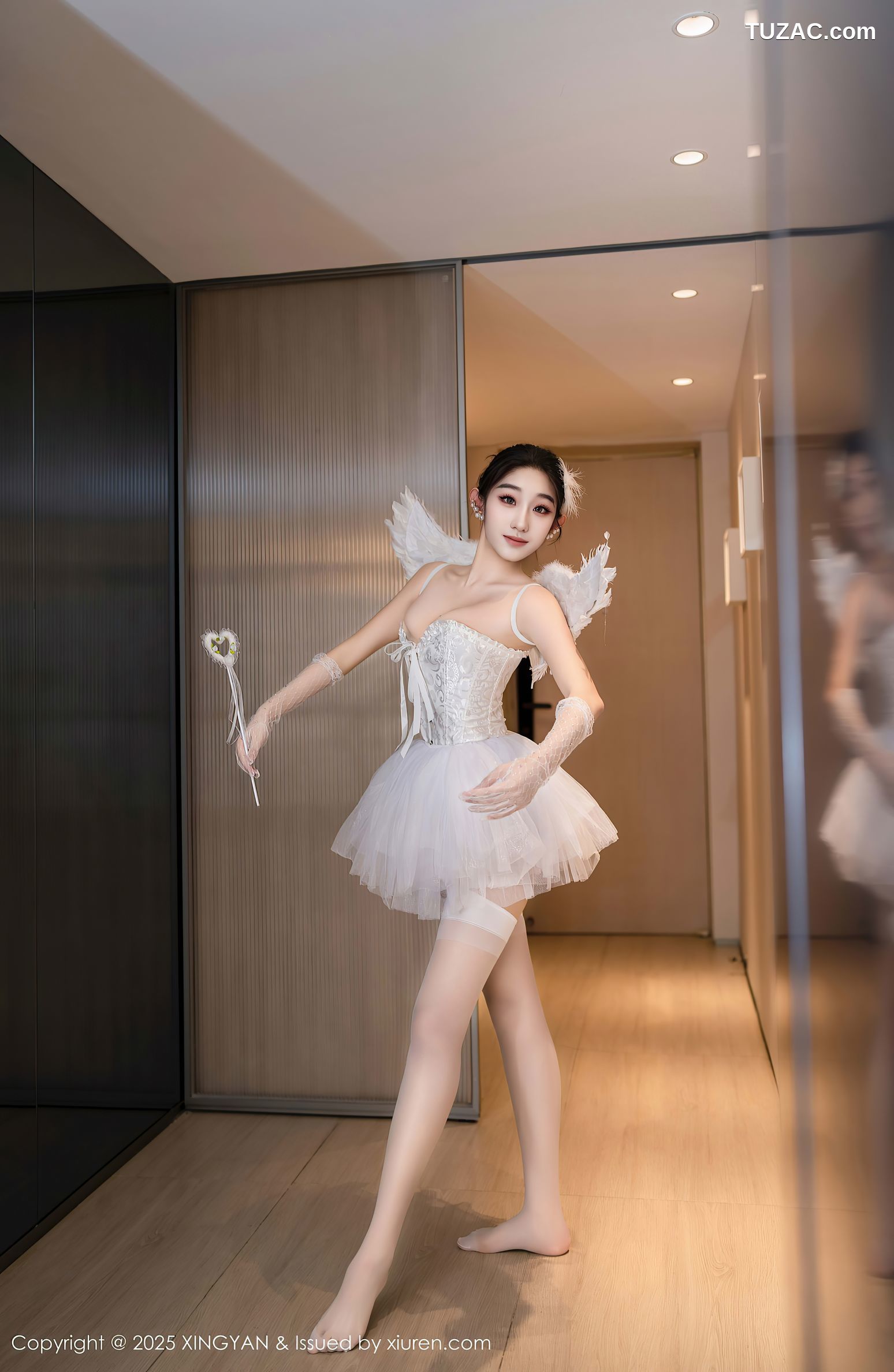 XingYan星颜社-324-星冉-白纱蕾丝芭蕾制服小仙女-2025.03.18