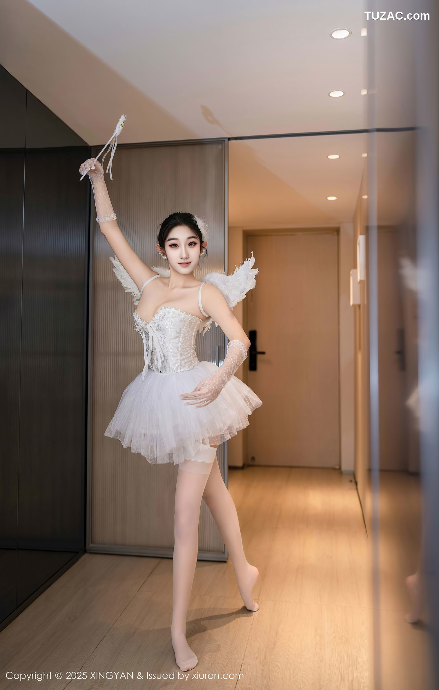 XingYan星颜社-324-星冉-白纱蕾丝芭蕾制服小仙女-2025.03.18