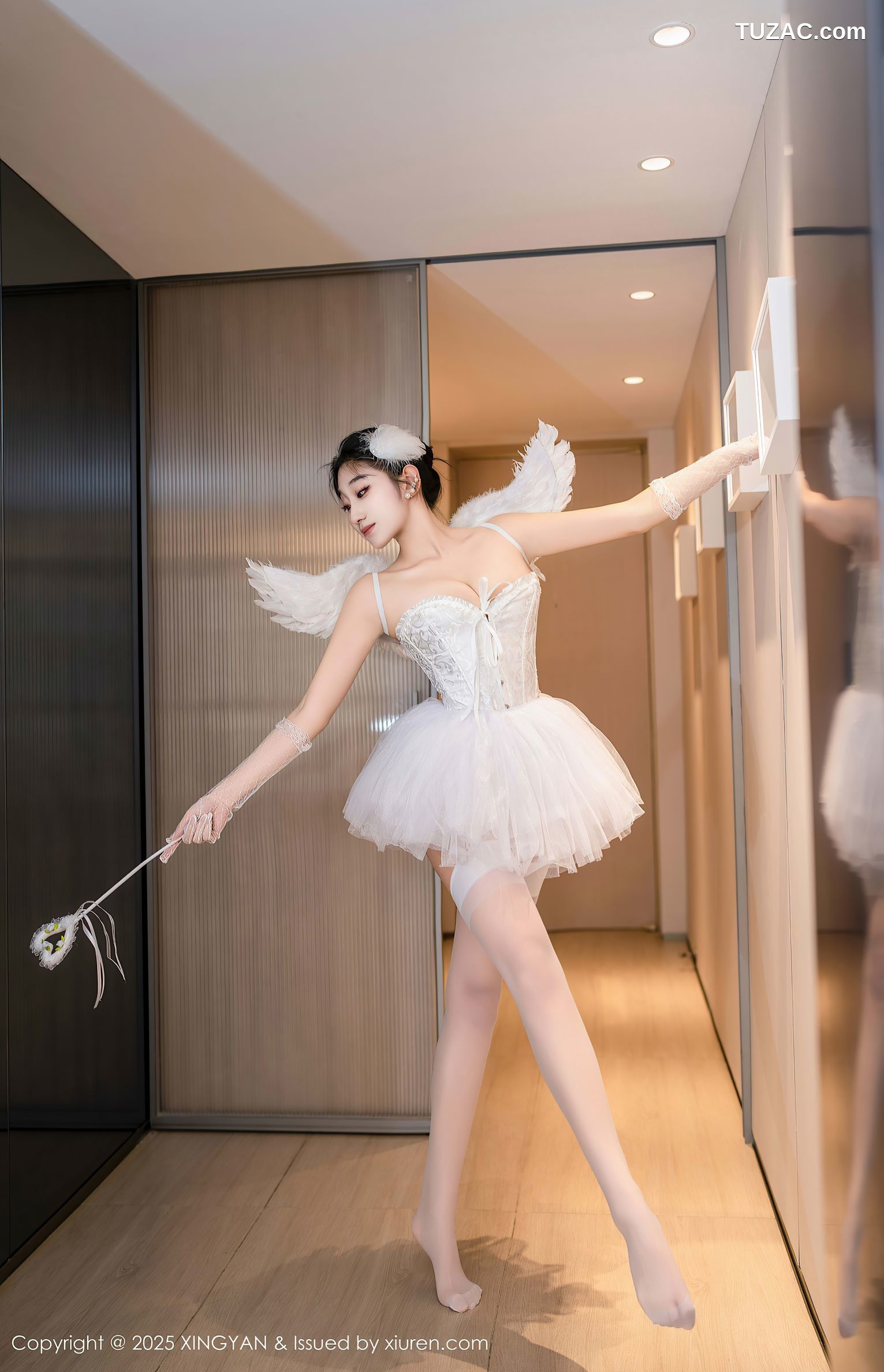 XingYan星颜社-324-星冉-白纱蕾丝芭蕾制服小仙女-2025.03.18