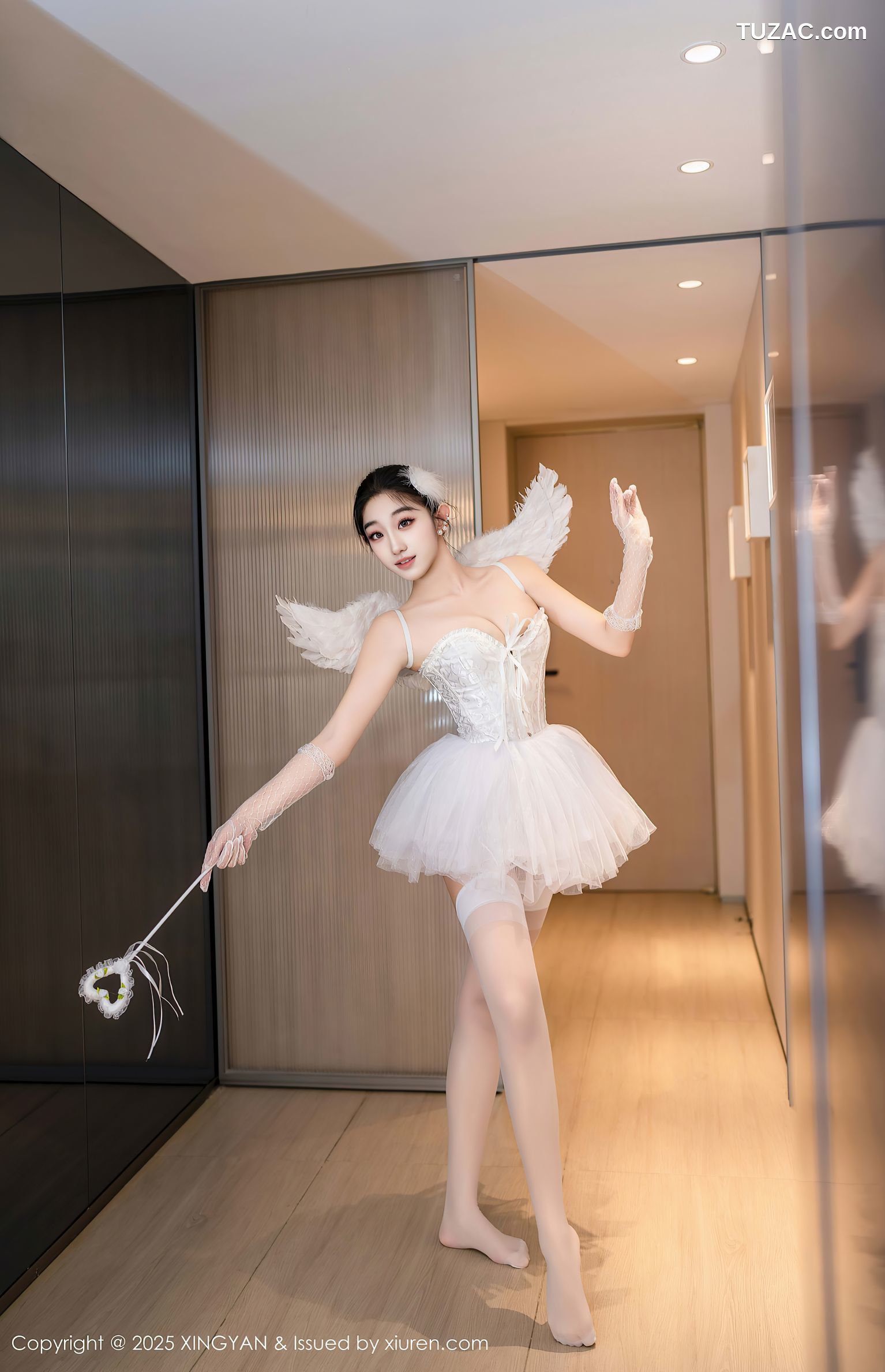 XingYan星颜社-324-星冉-白纱蕾丝芭蕾制服小仙女-2025.03.18