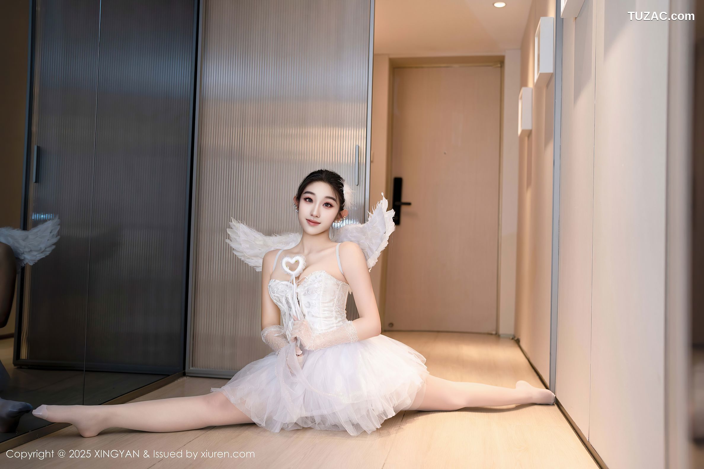 XingYan星颜社-324-星冉-白纱蕾丝芭蕾制服小仙女-2025.03.18