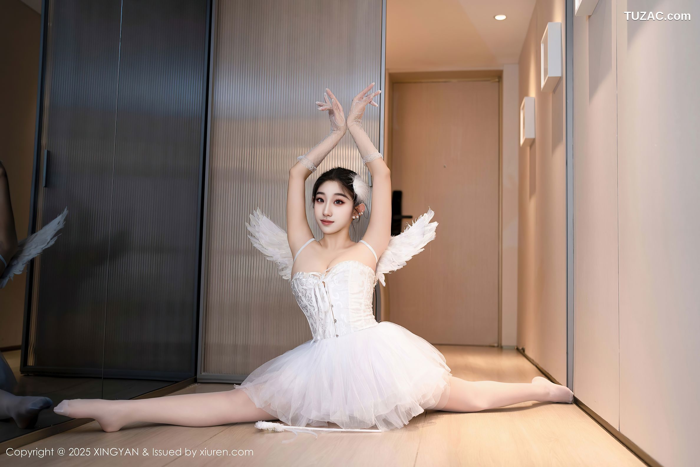 XingYan星颜社-324-星冉-白纱蕾丝芭蕾制服小仙女-2025.03.18