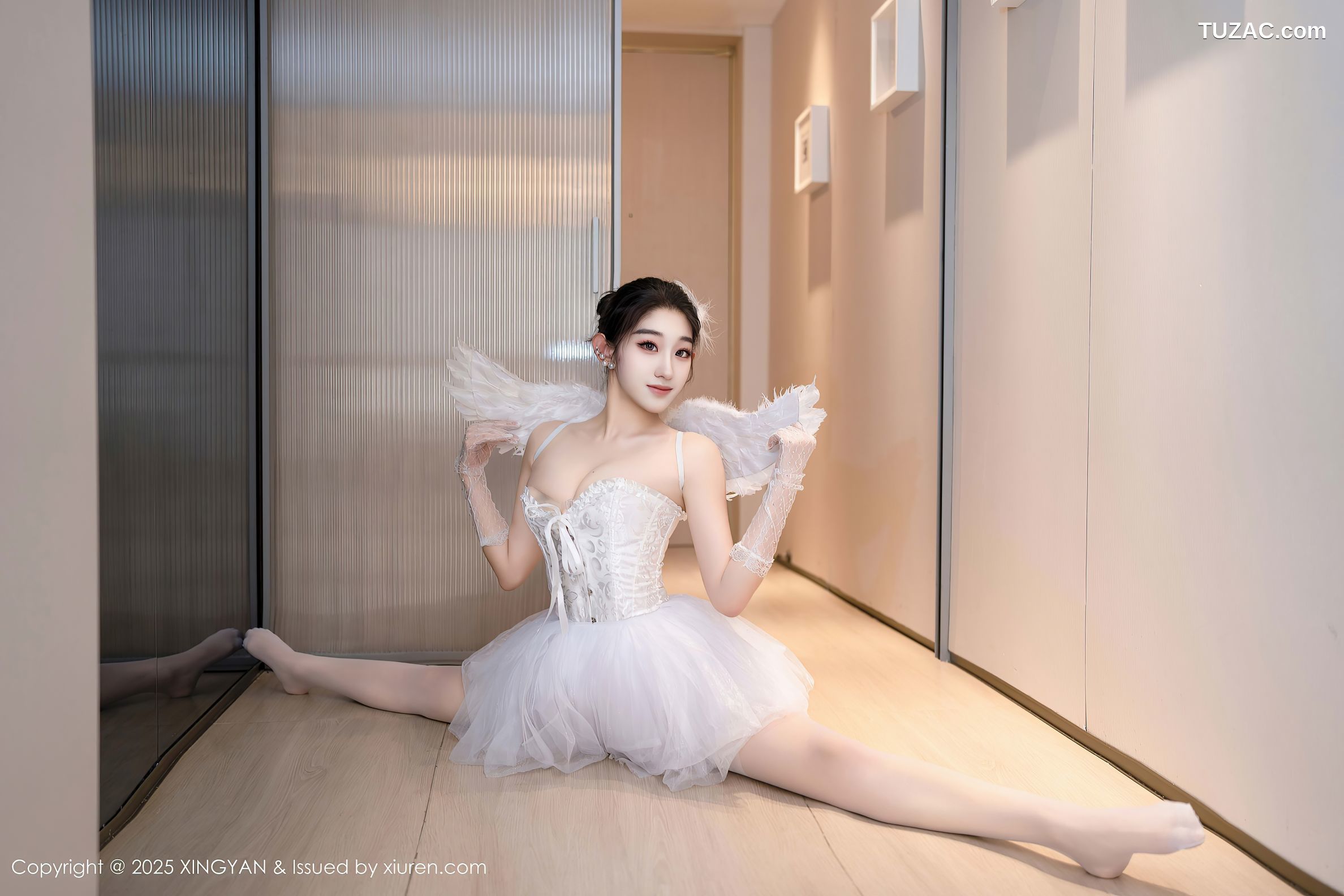 XingYan星颜社-324-星冉-白纱蕾丝芭蕾制服小仙女-2025.03.18