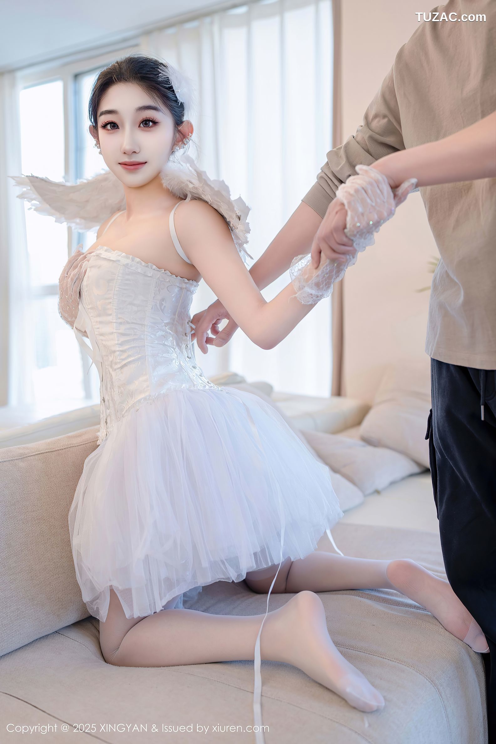 XingYan星颜社-324-星冉-白纱蕾丝芭蕾制服小仙女-2025.03.18