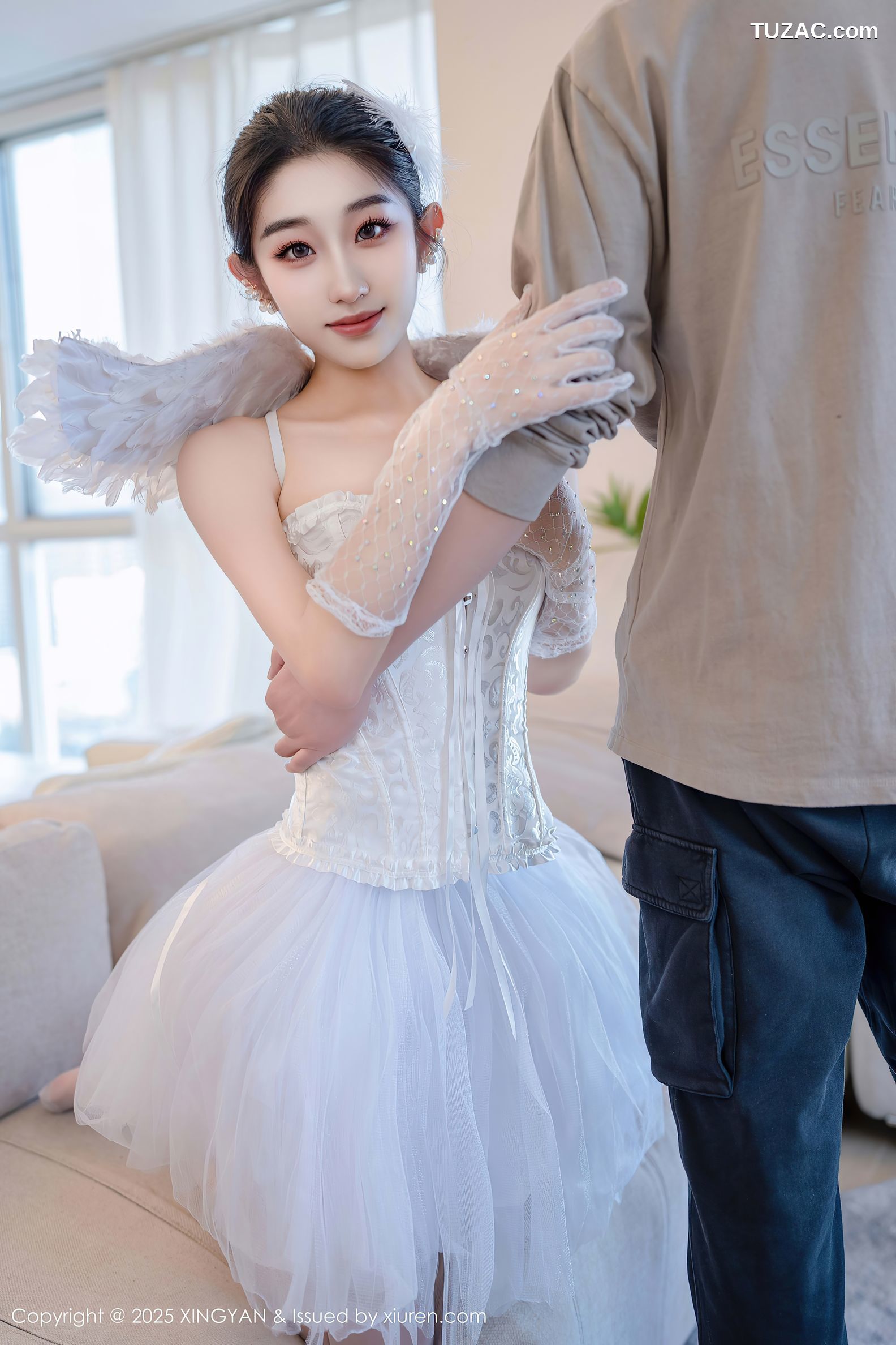 XingYan星颜社-324-星冉-白纱蕾丝芭蕾制服小仙女-2025.03.18