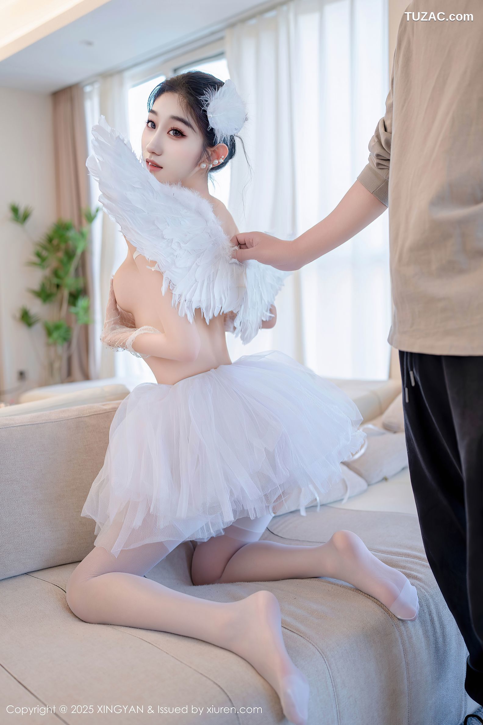 XingYan星颜社-324-星冉-白纱蕾丝芭蕾制服小仙女-2025.03.18